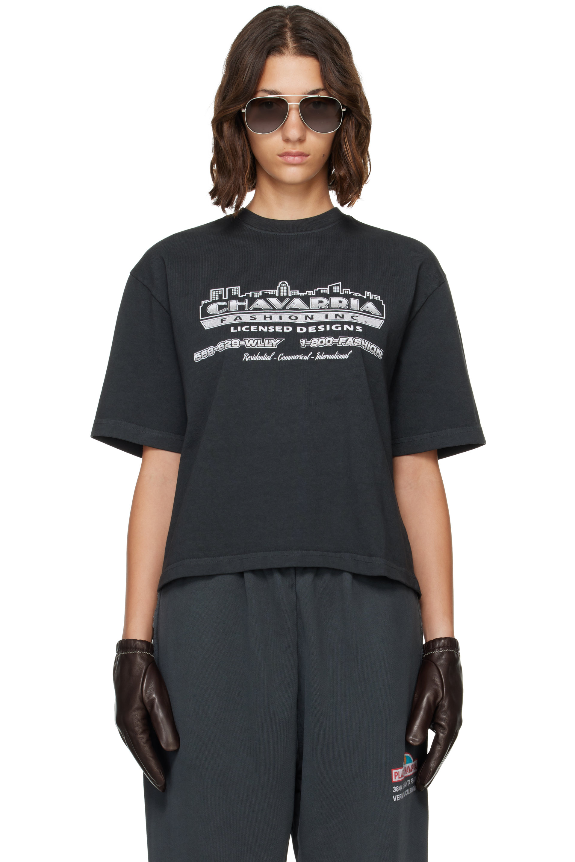 WILLY CHAVARRIA - Black 'Chavarria Licensed Designs' Brava T-shirt