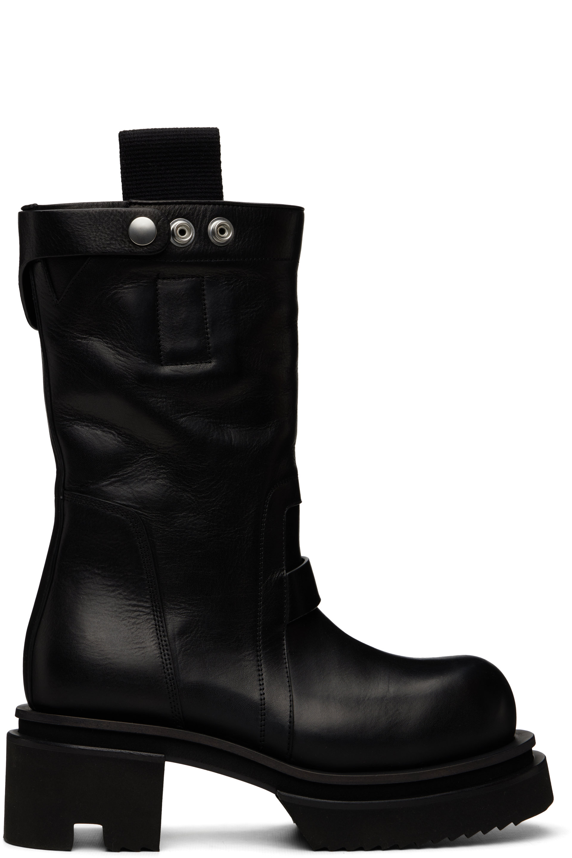 Rick Owens - Black Tower Pull On Bogun Boots