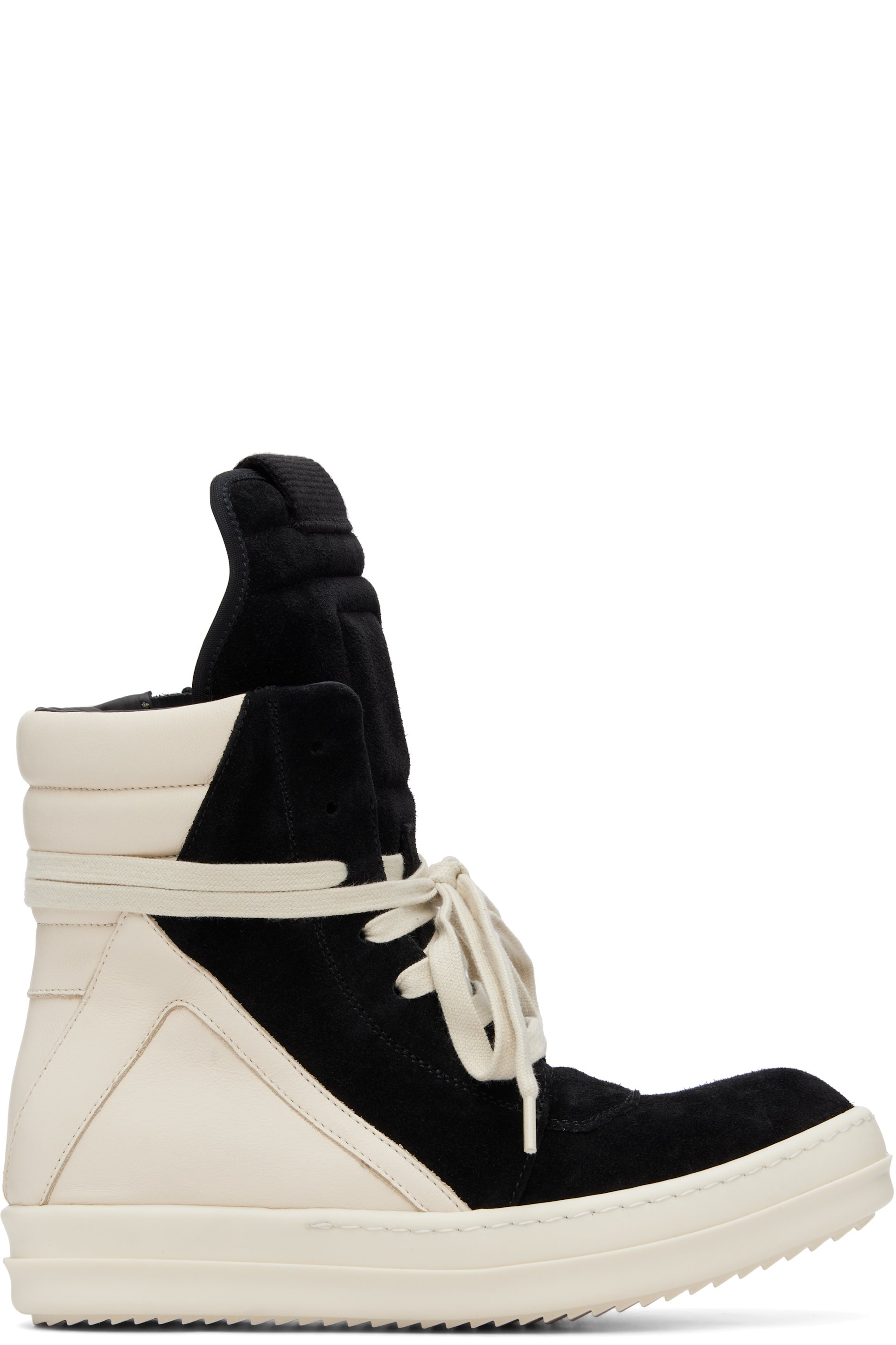 Rick Owens - Black Temple Geobasket Sneakers