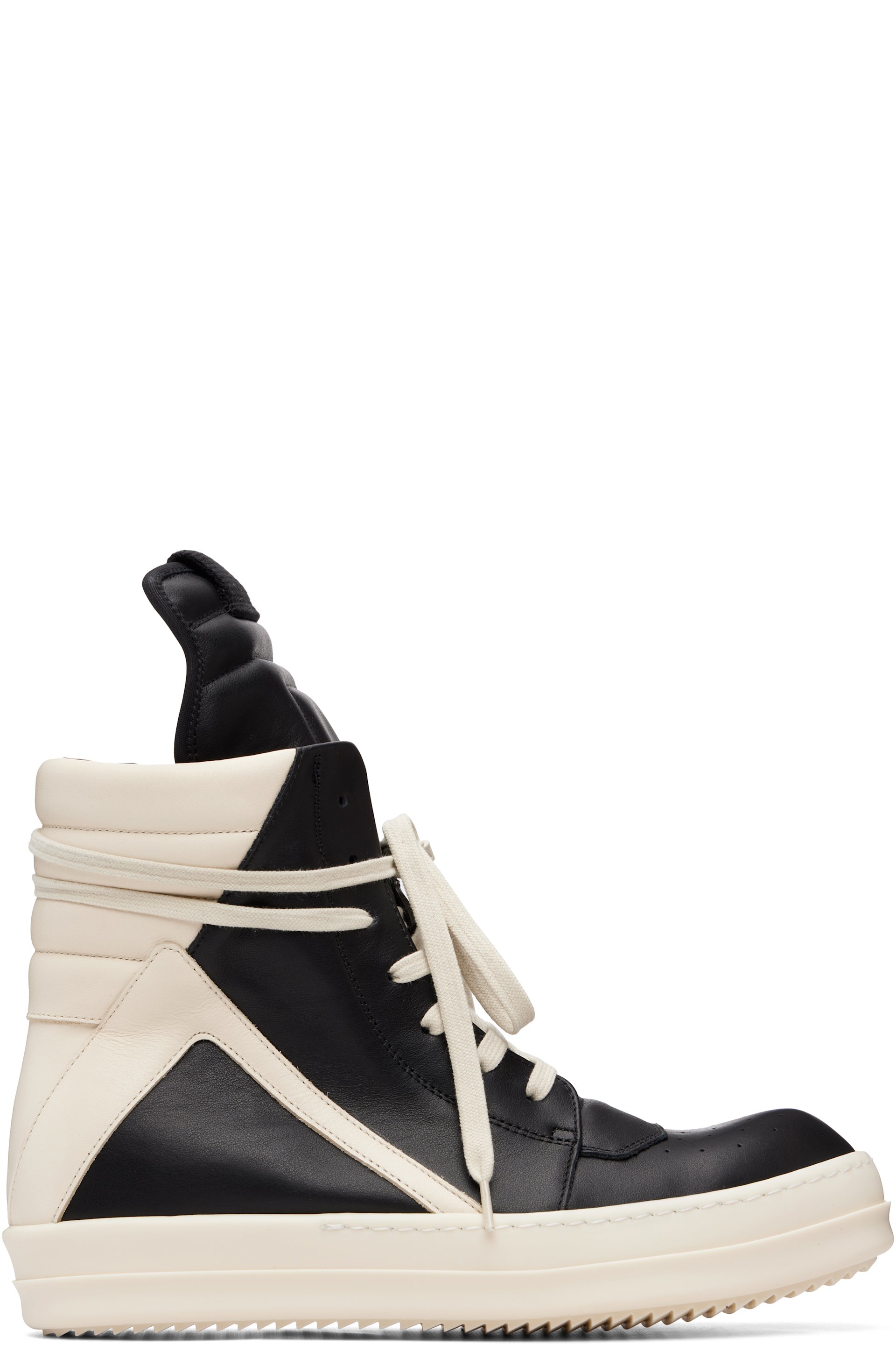 Rick Owens - Black Tower Geobasket Sneakers