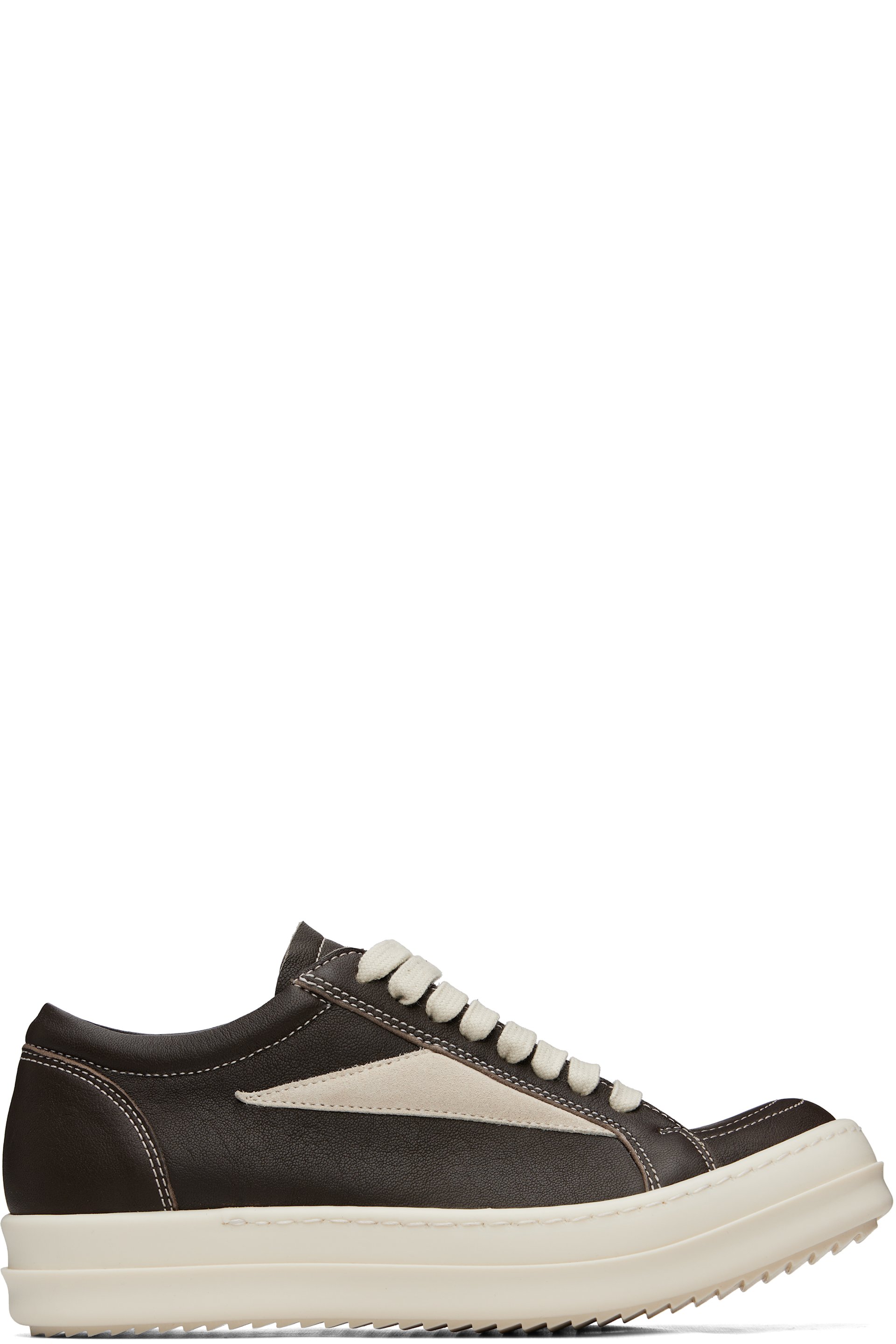 Rick Owens - Brown Tower Vintage Sneaks Sneakers