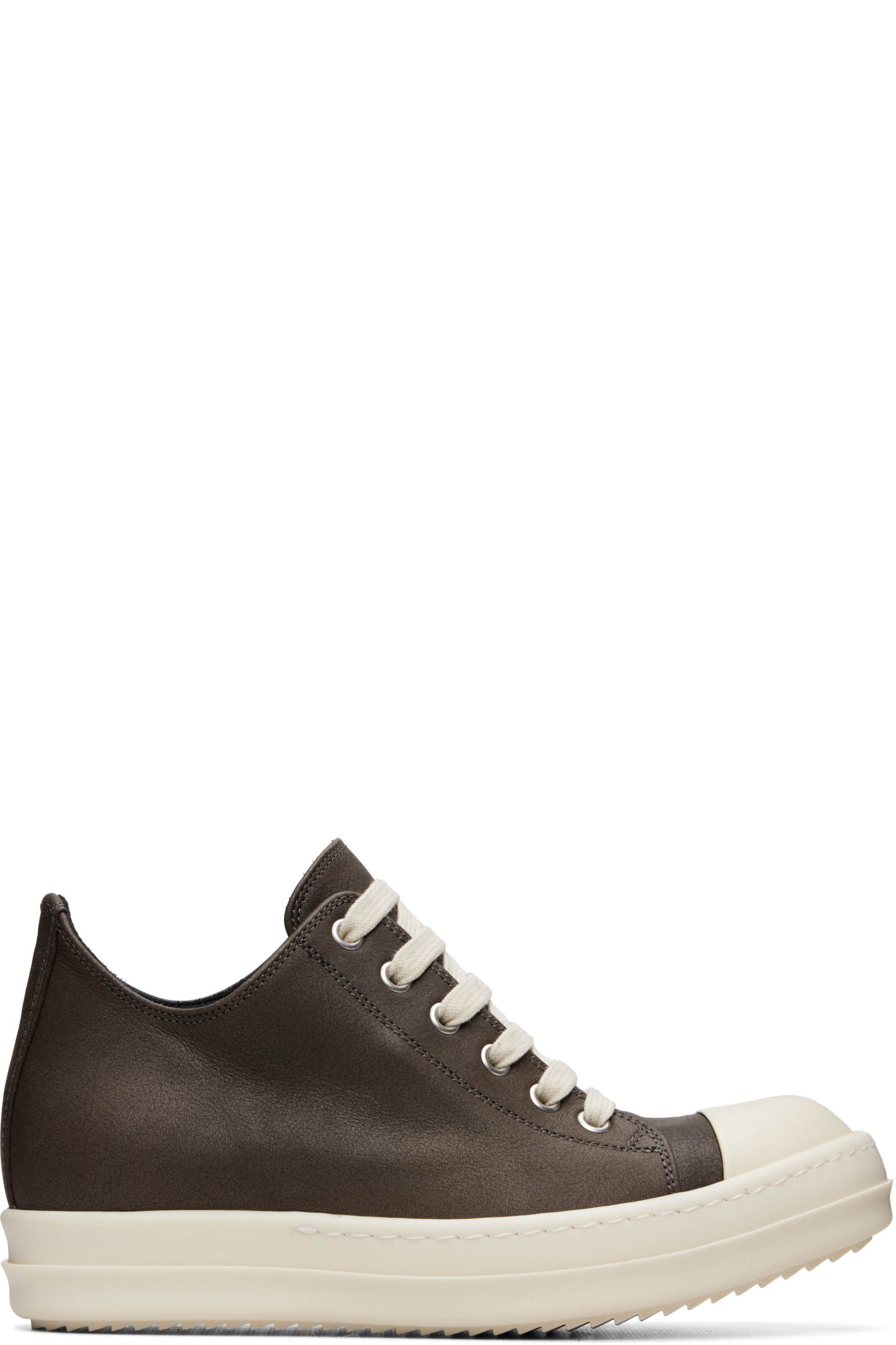 Rick Owens - Brown Tower Low Sneaks Sneakers