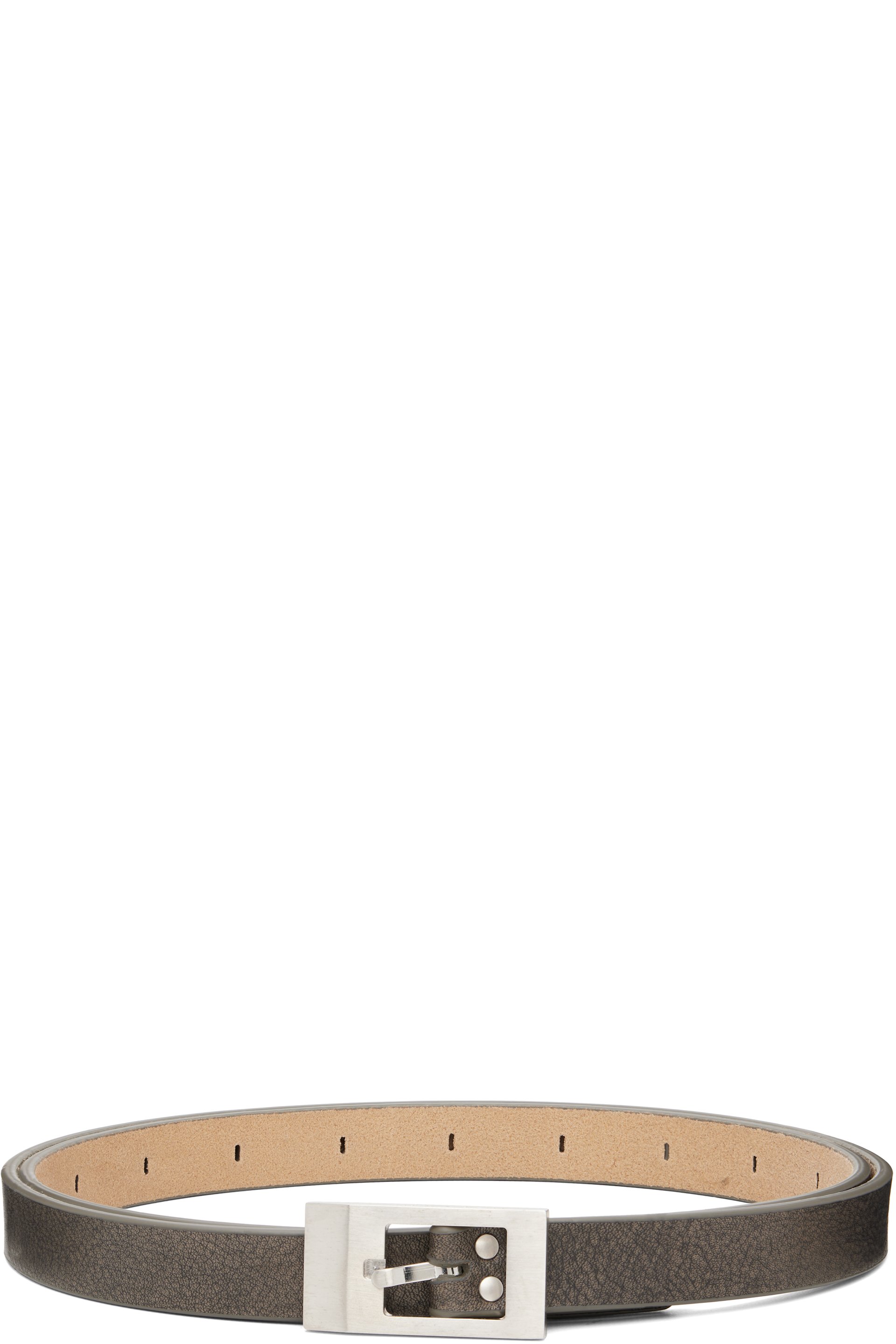 Rick Owens - Gray Tower Mini Stooges Belt
