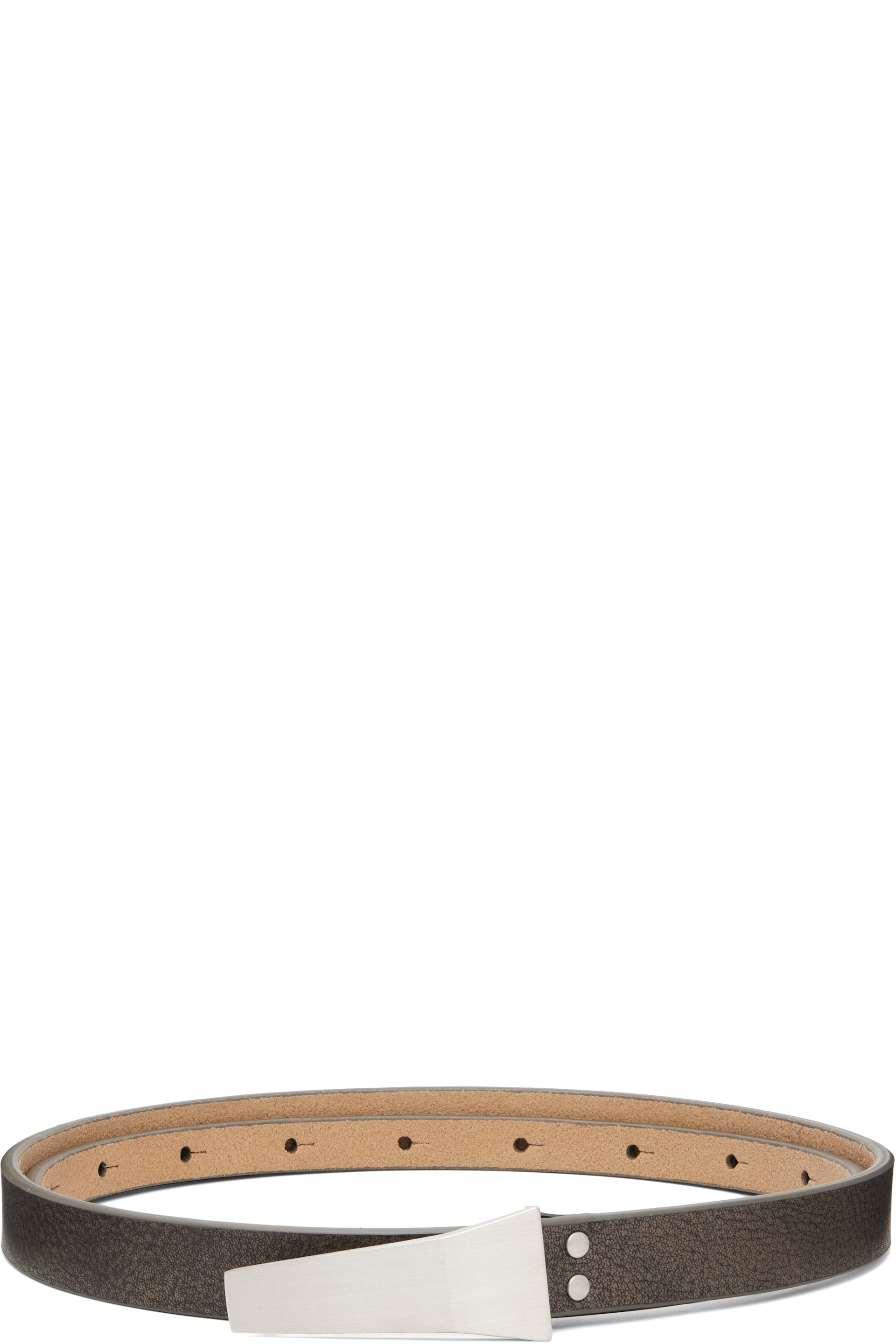 Rick Owens - Gray Tower Trunk Belt