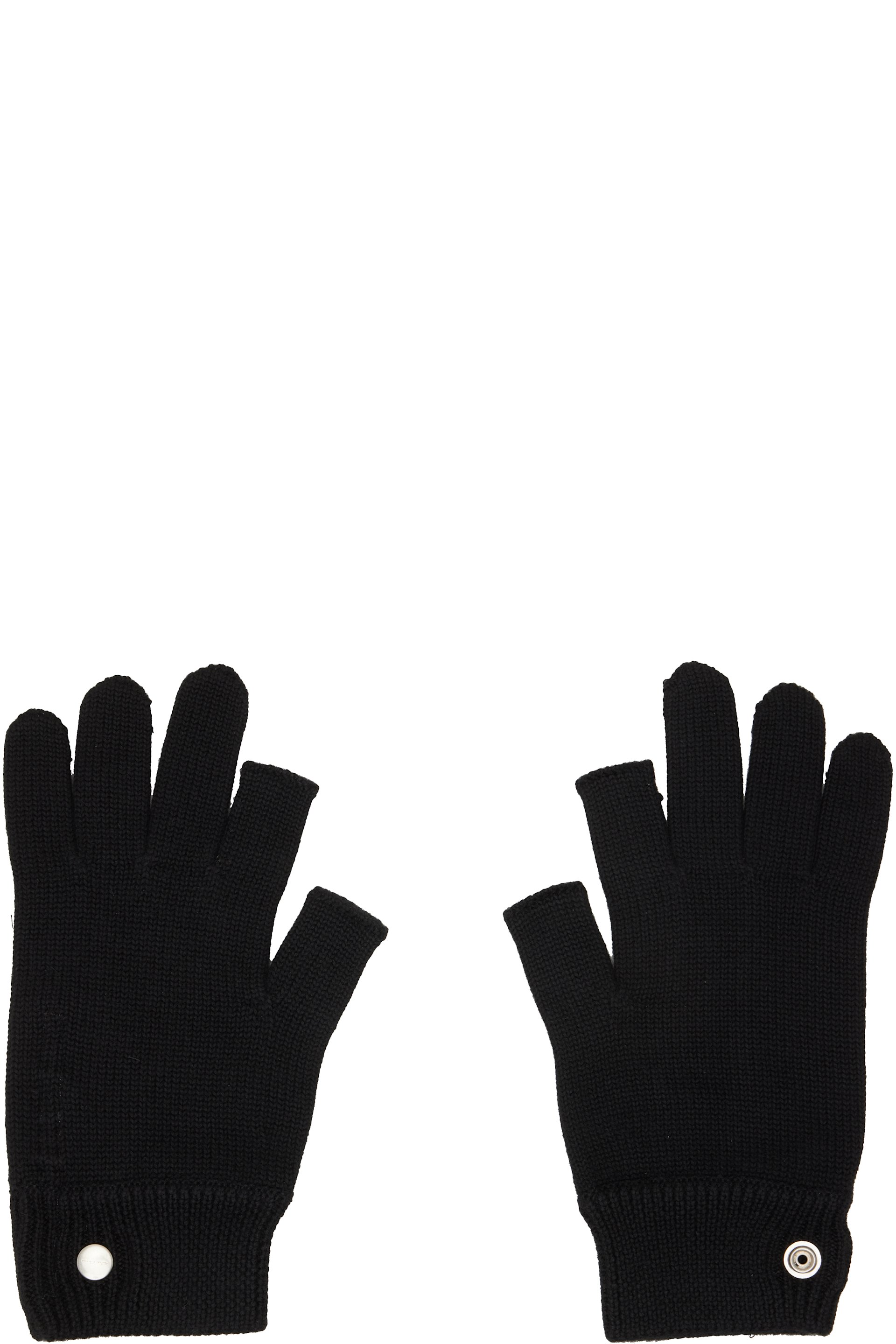 Rick Owens - Black Tower Touchscreen Gloves
