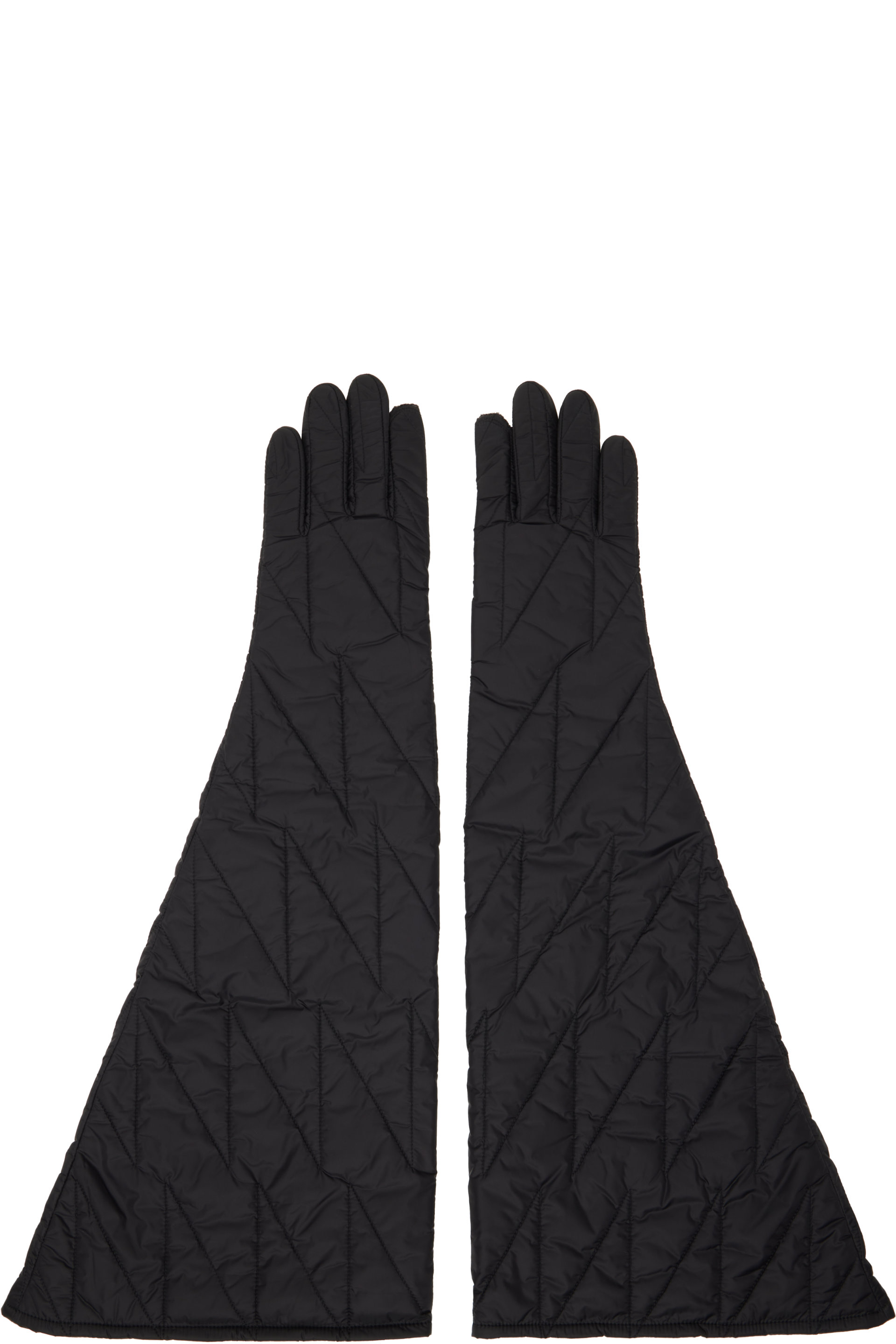 Rick Owens - Black Tower Long Gloves