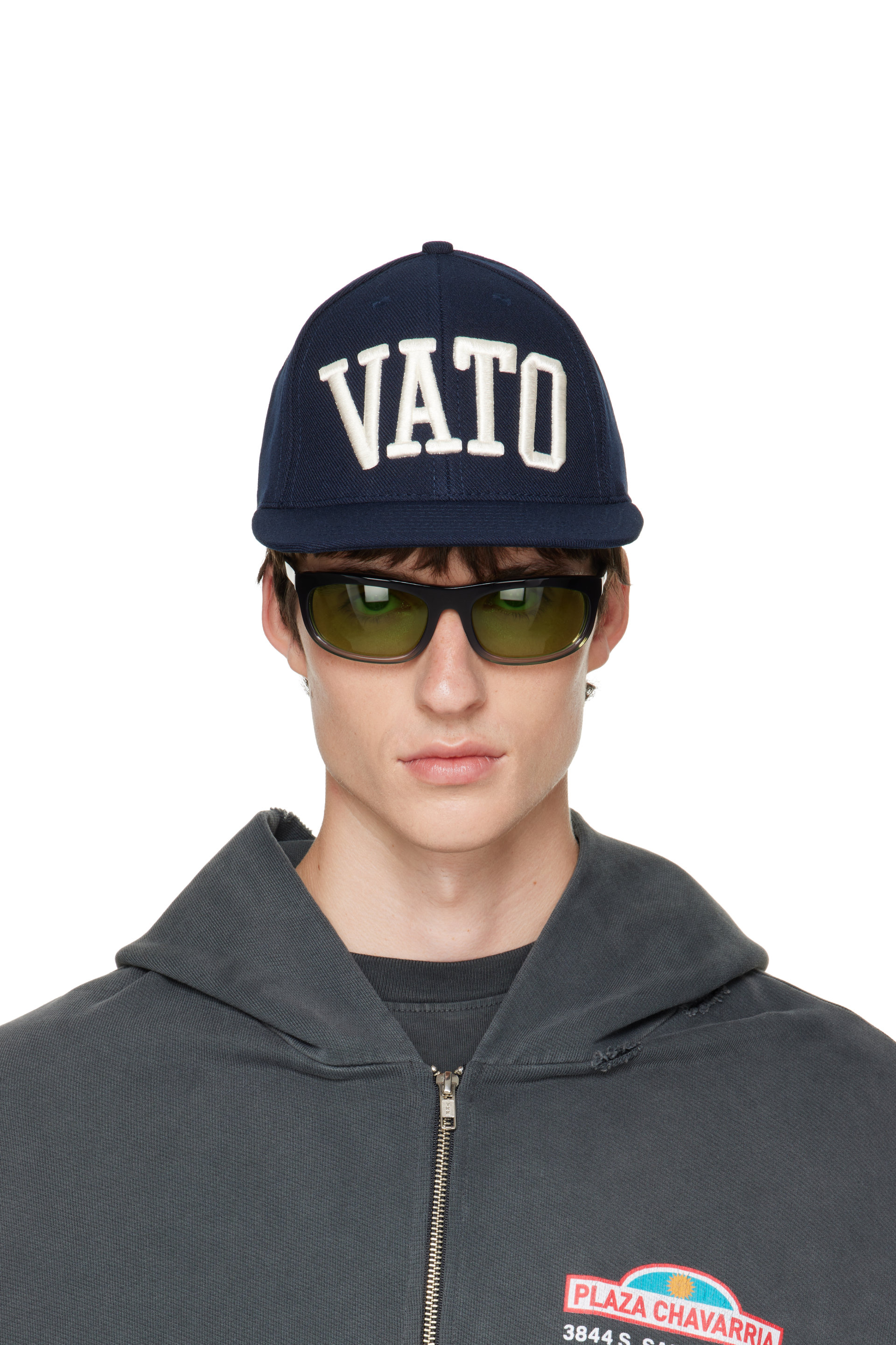 WILLY CHAVARRIA - Casquette 'Vato' bleu marine