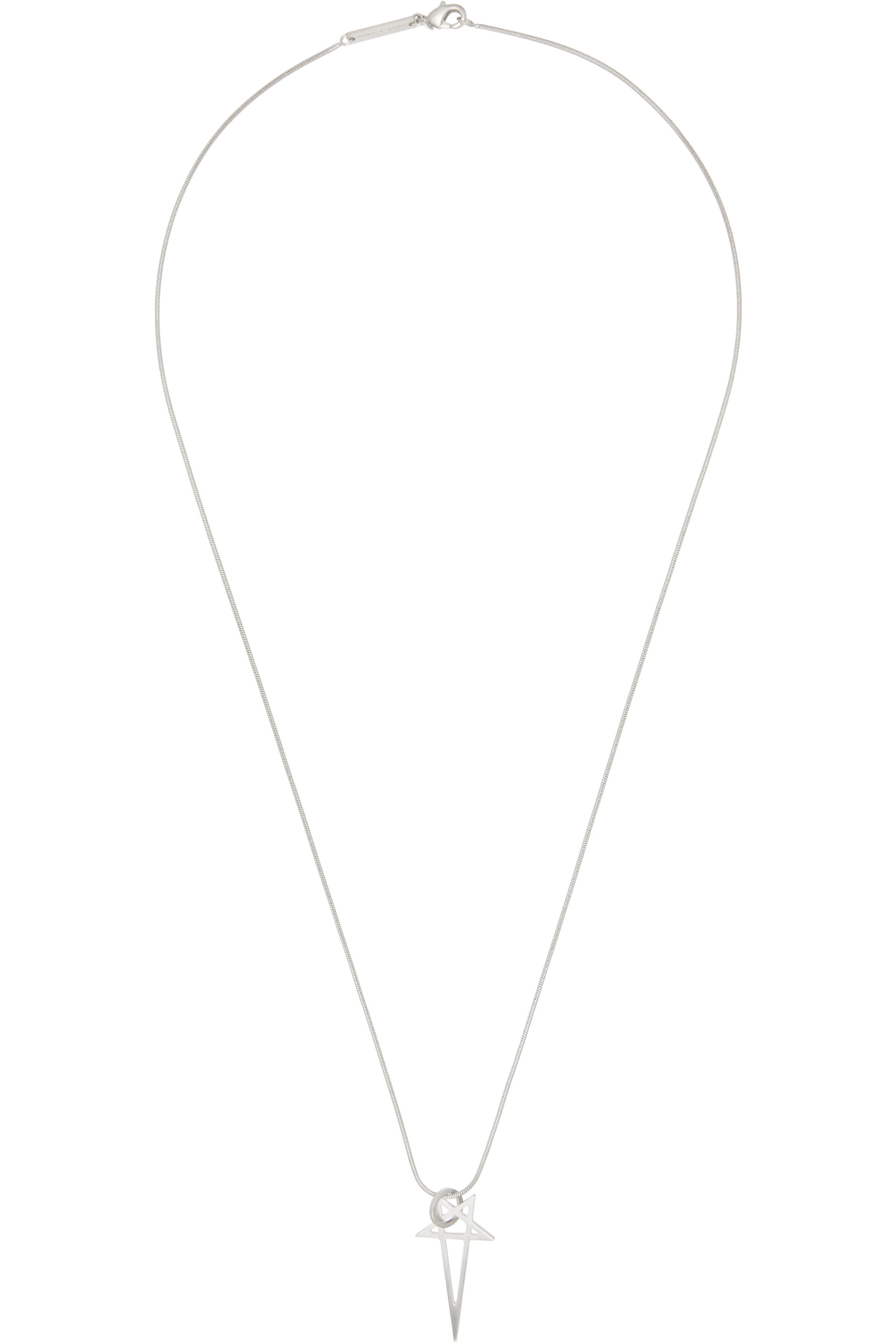 Rick Owens - Pentagram Charm Necklace