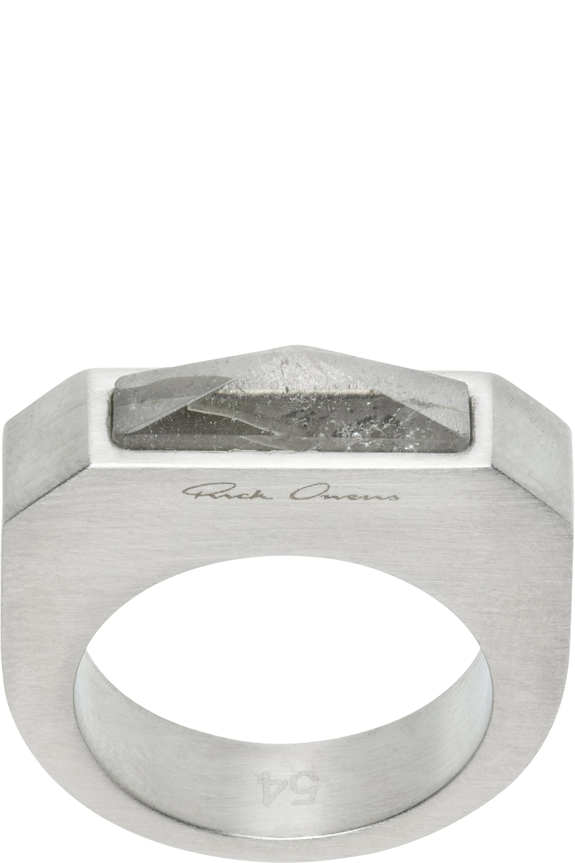 Rick Owens - Bague à ornement pyramidal - Hollywood