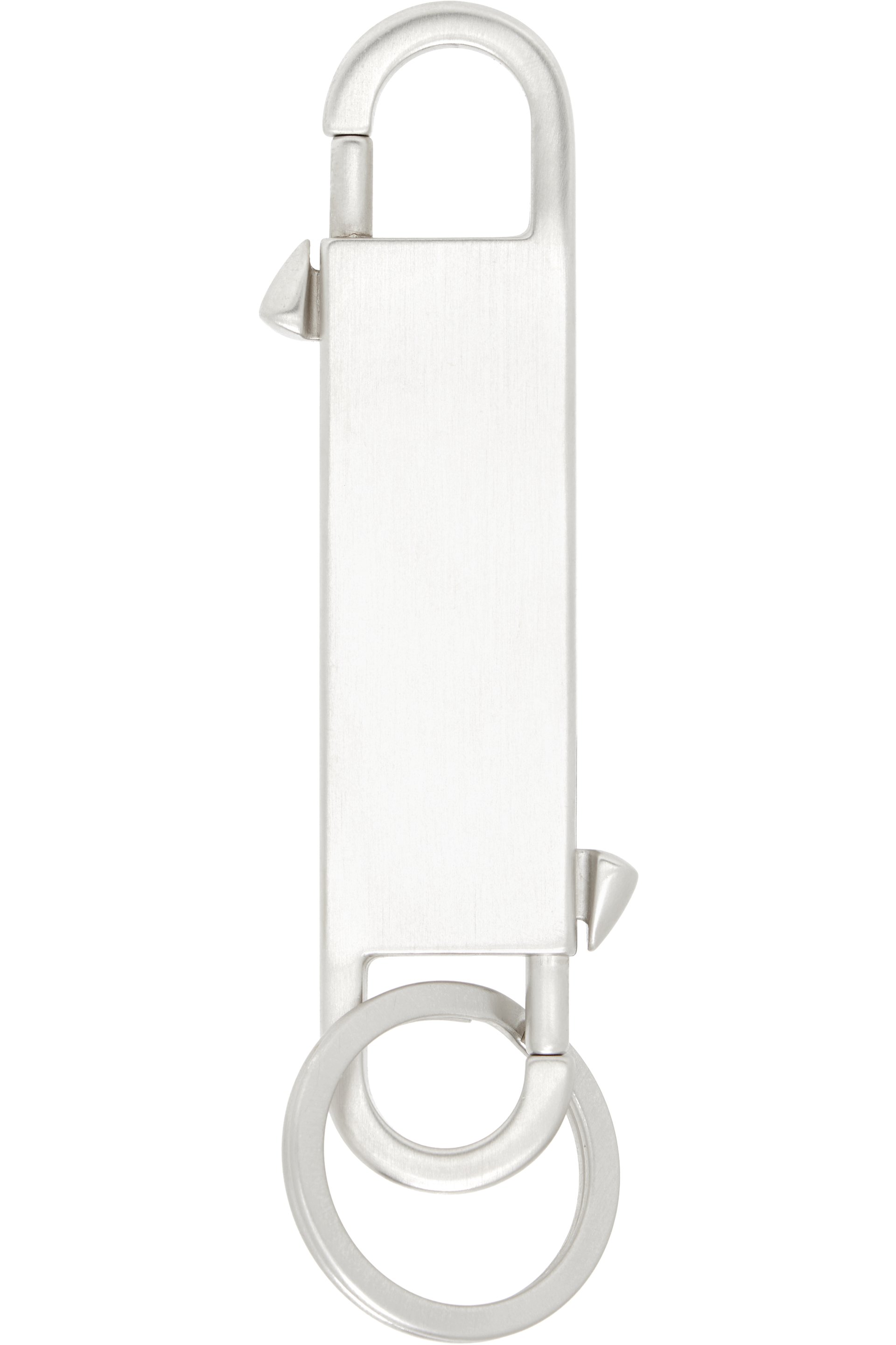Rick Owens - Silver Temple Gemini Keychain