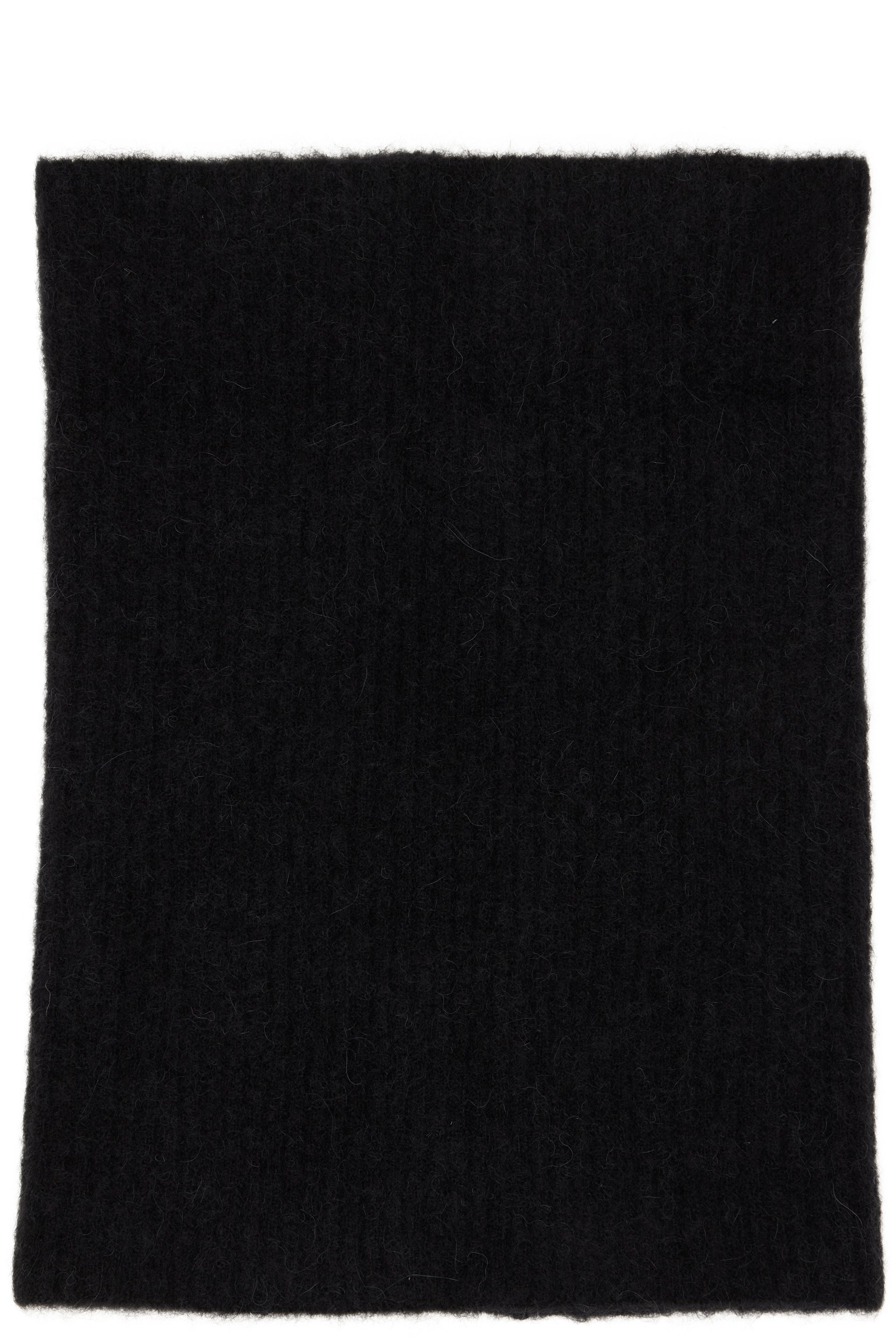 Rick Owens - Black Tower Tube Scarf