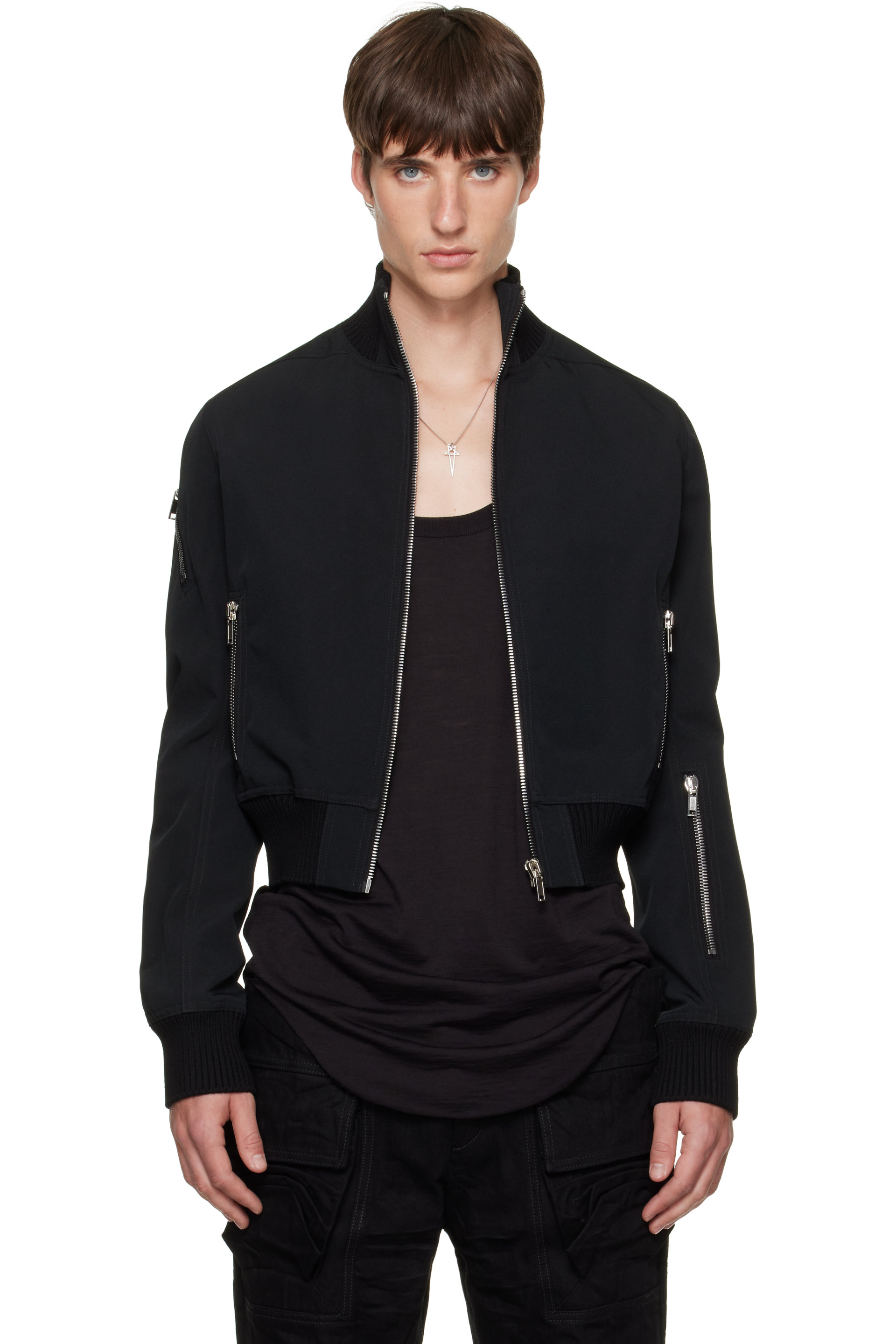Rick Owens - Black Tower Track Jacket