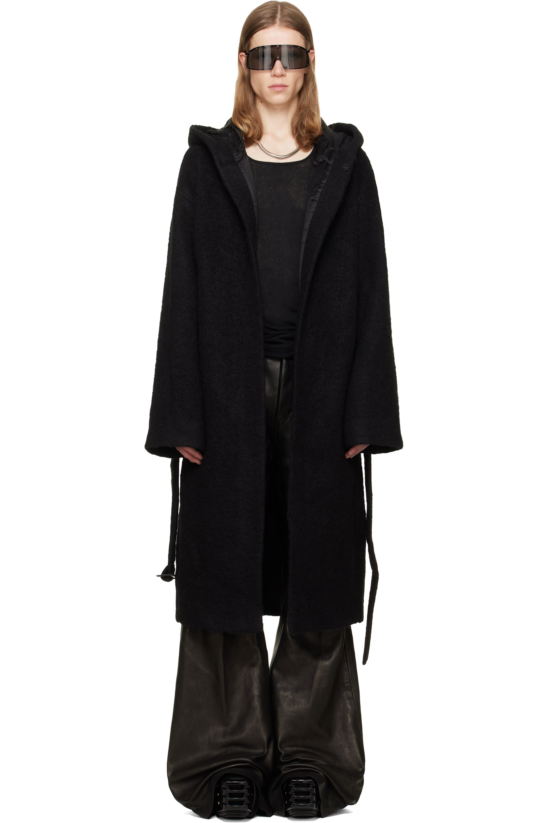 Rick Owens - Black Tower Coat