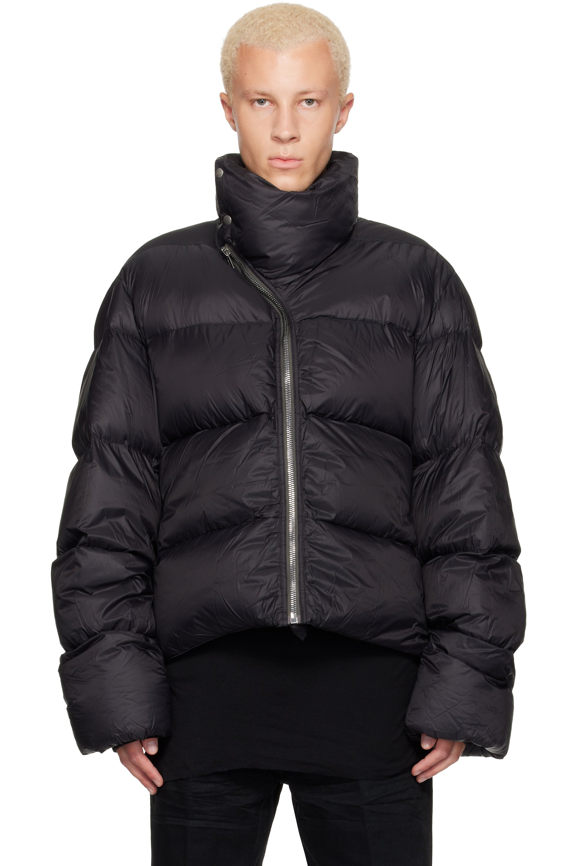 Rick Owens - Black Tower Turtle Down Jacket