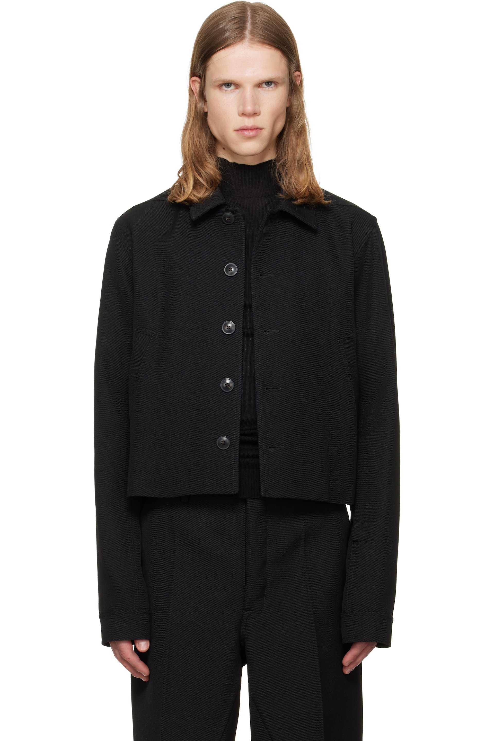 Rick Owens - Black Tower Alice Brad Jacket