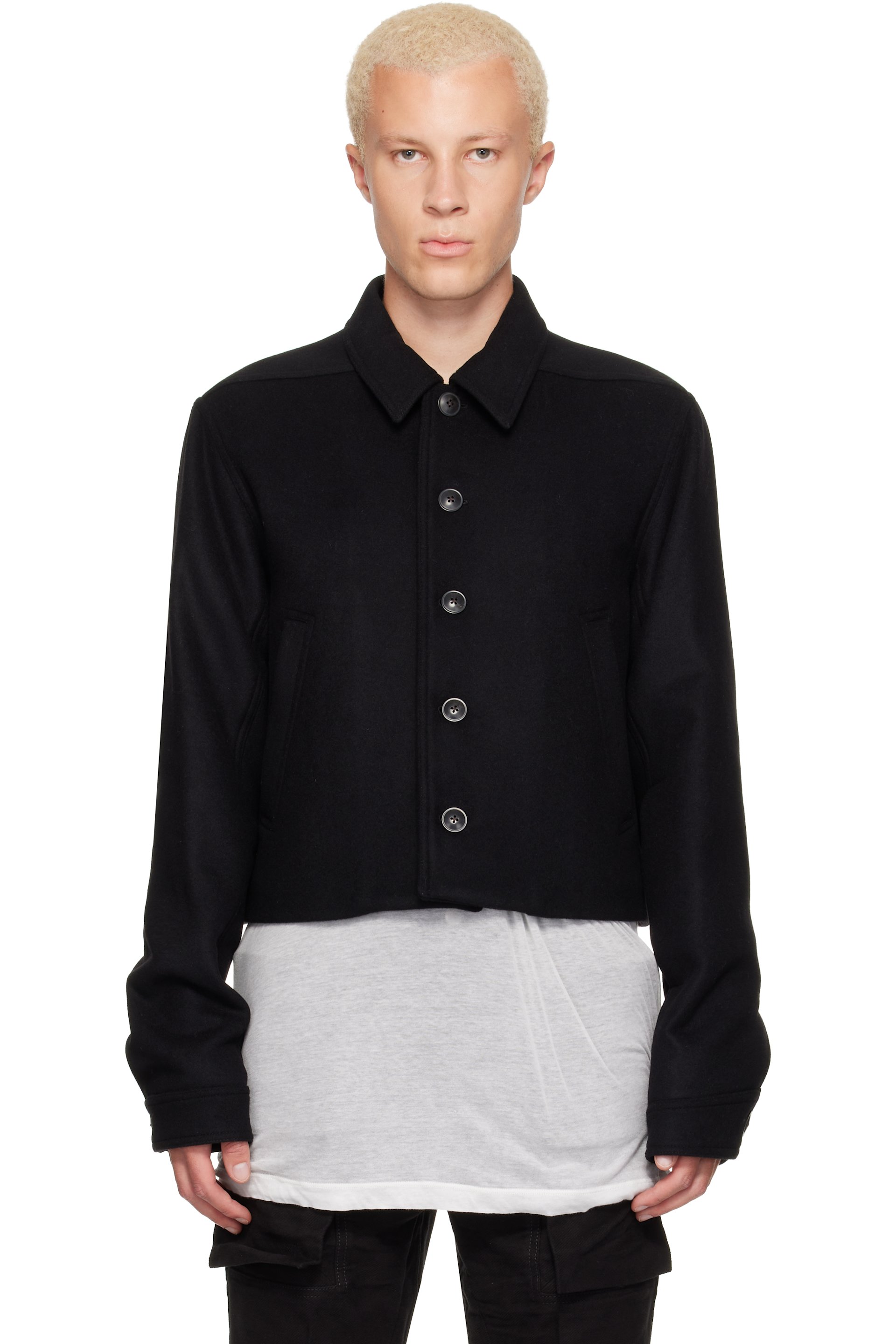 Rick Owens - Black Tower Alice Brad Jacket