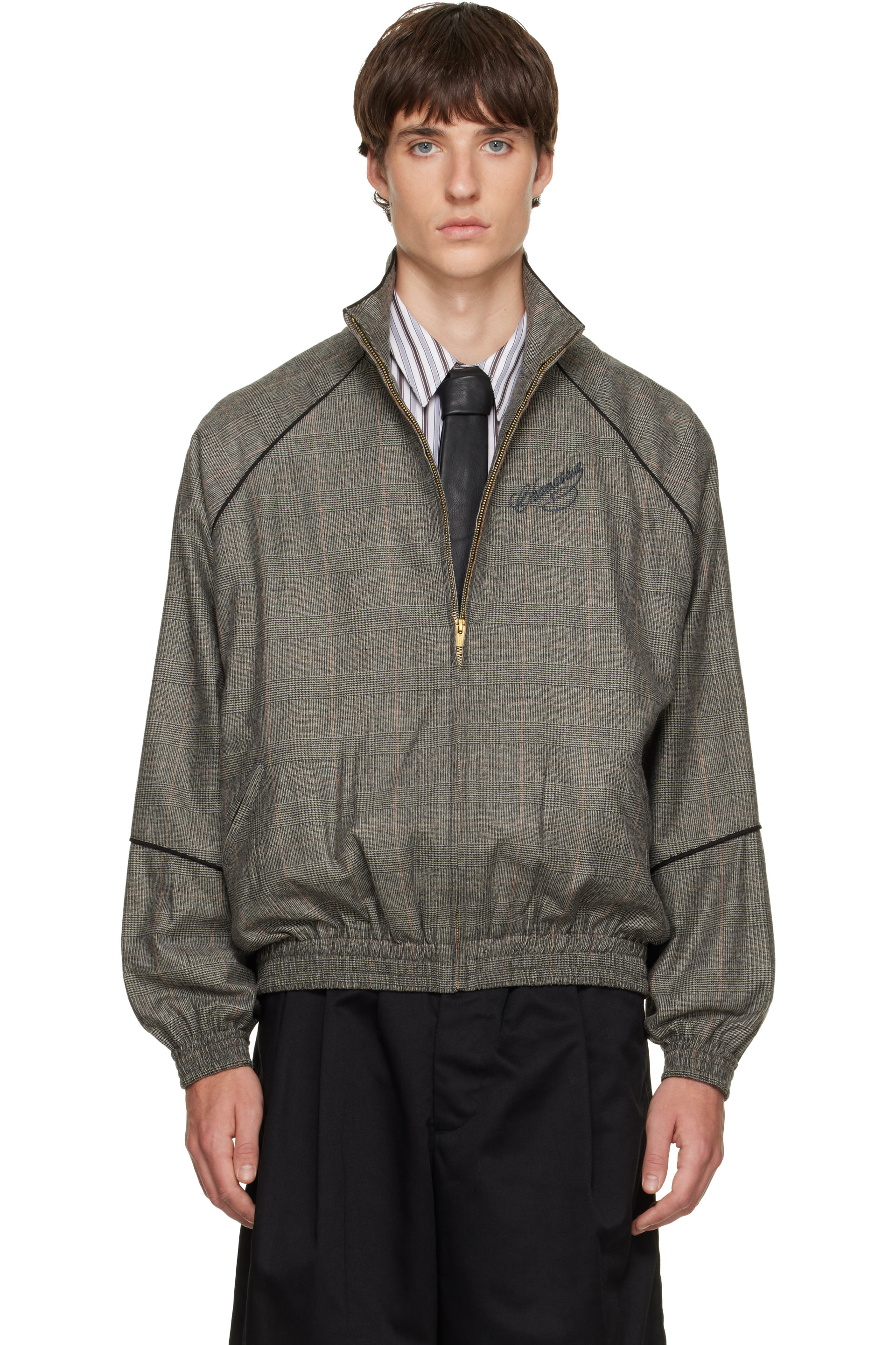 WILLY CHAVARRIA - Gray Ruff Rider Track Jacket