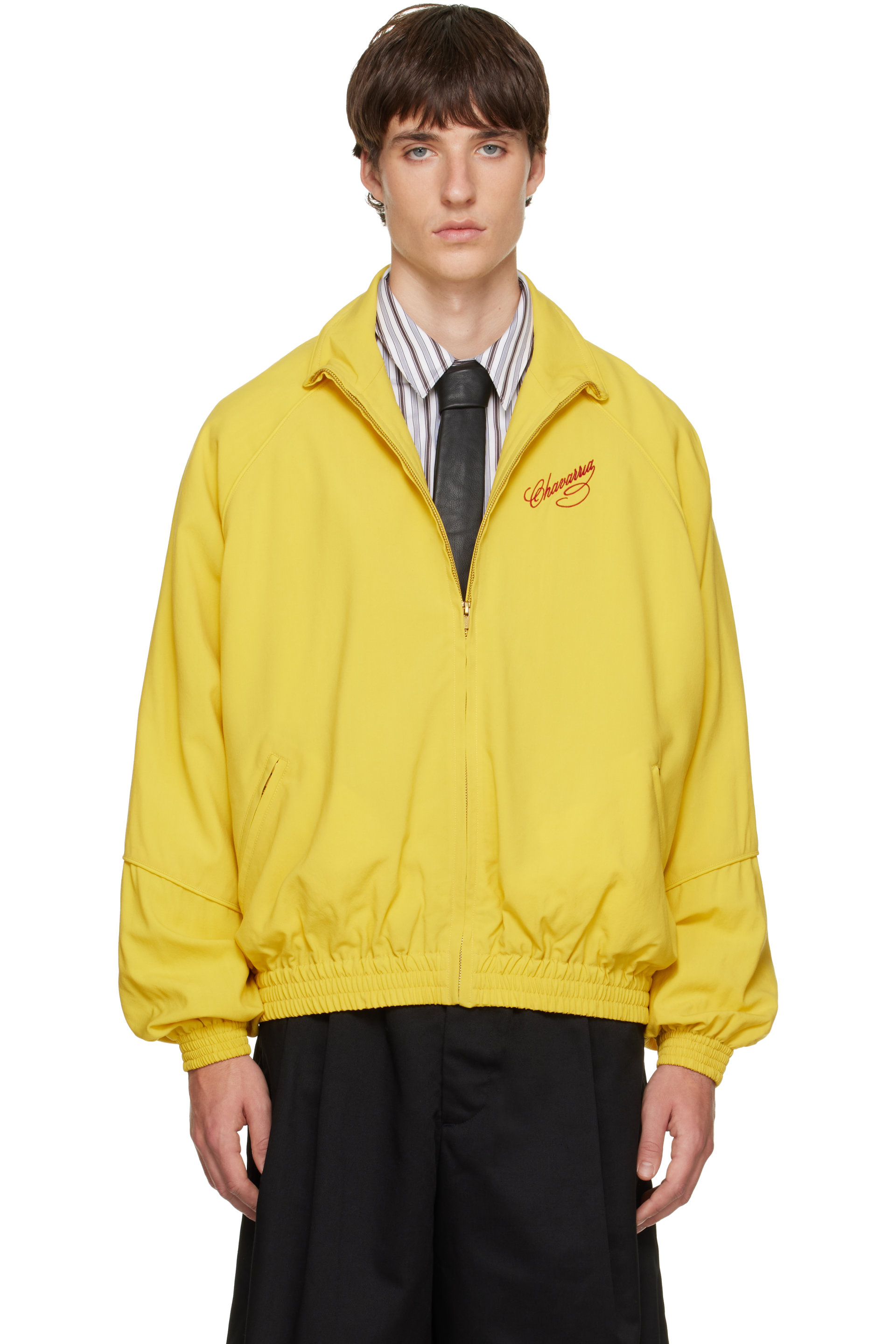 WILLY CHAVARRIA - Yellow Ruff Rider Track Jacket