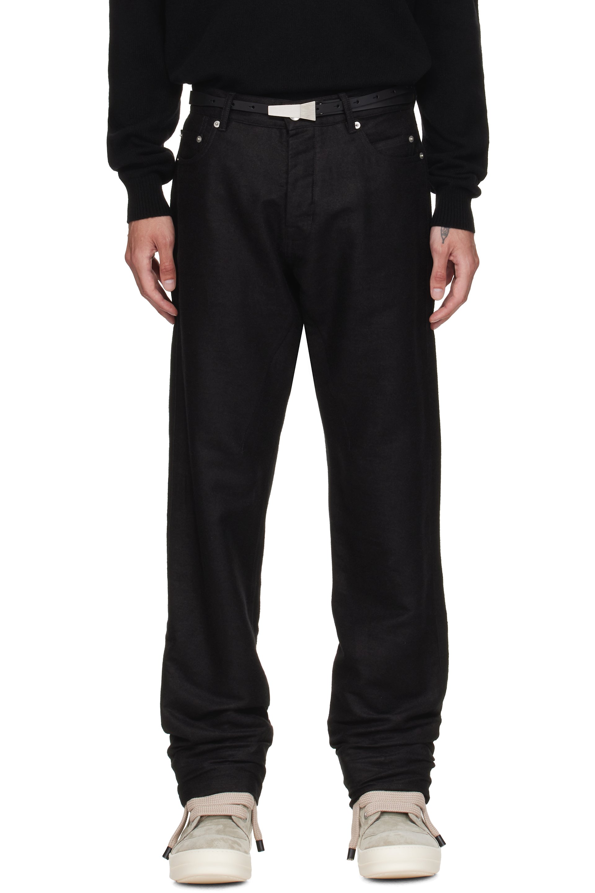 Rick Owens - Pantalon Kurdt noir - Tower