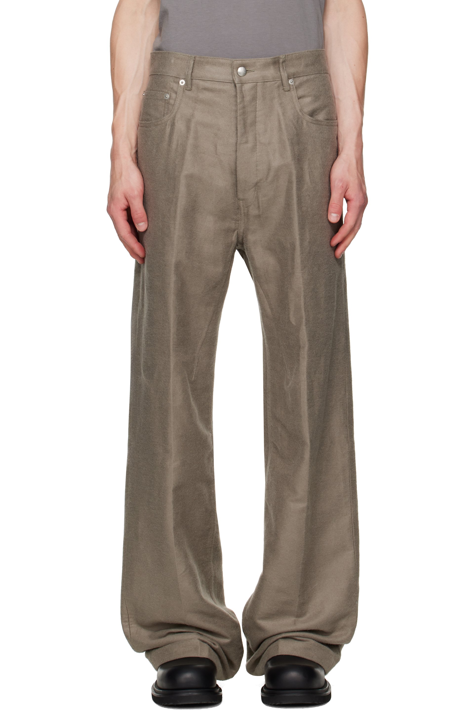 Rick Owens - Gray Tower Geth Trousers