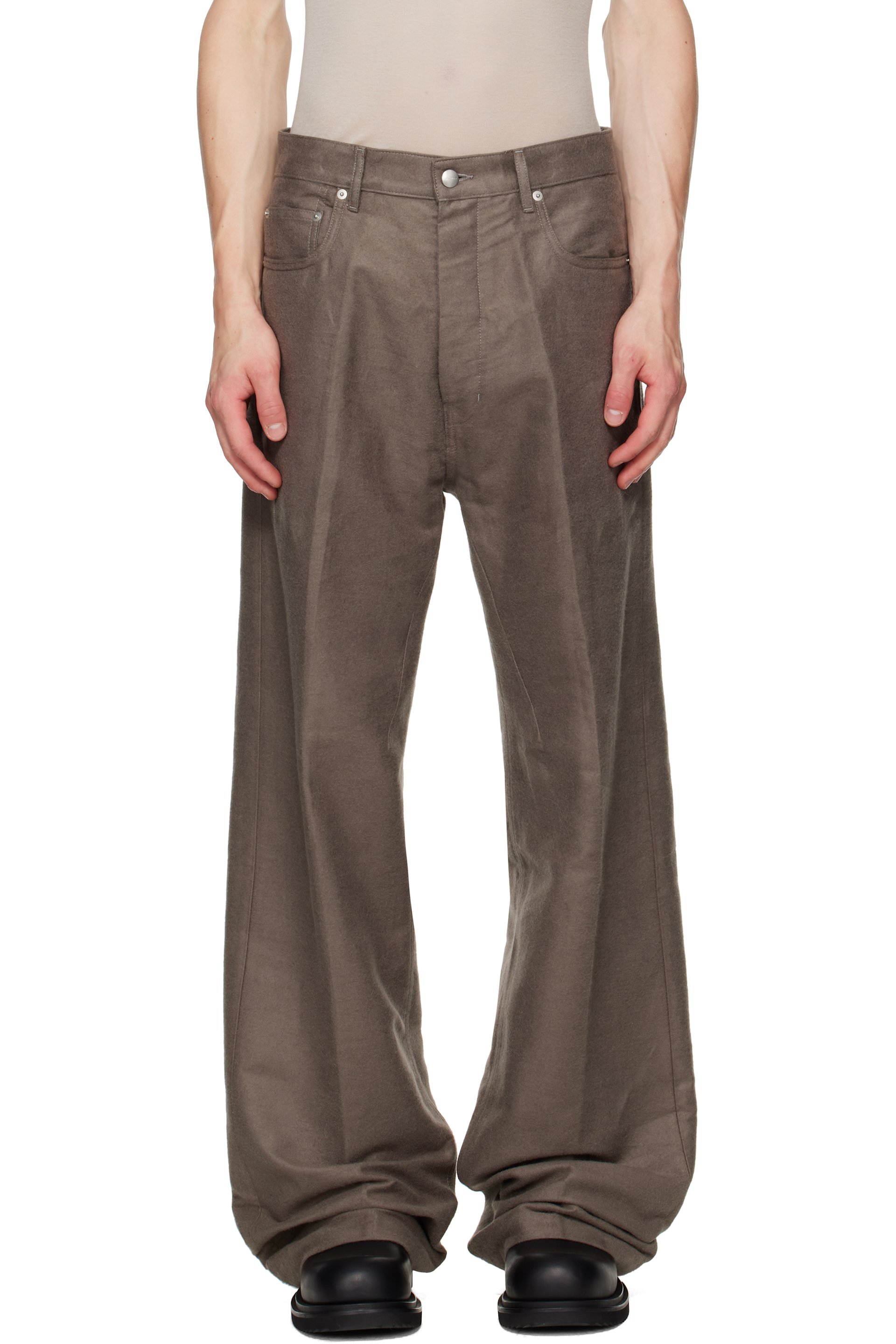 Rick Owens - Gray Tower Geth Trousers