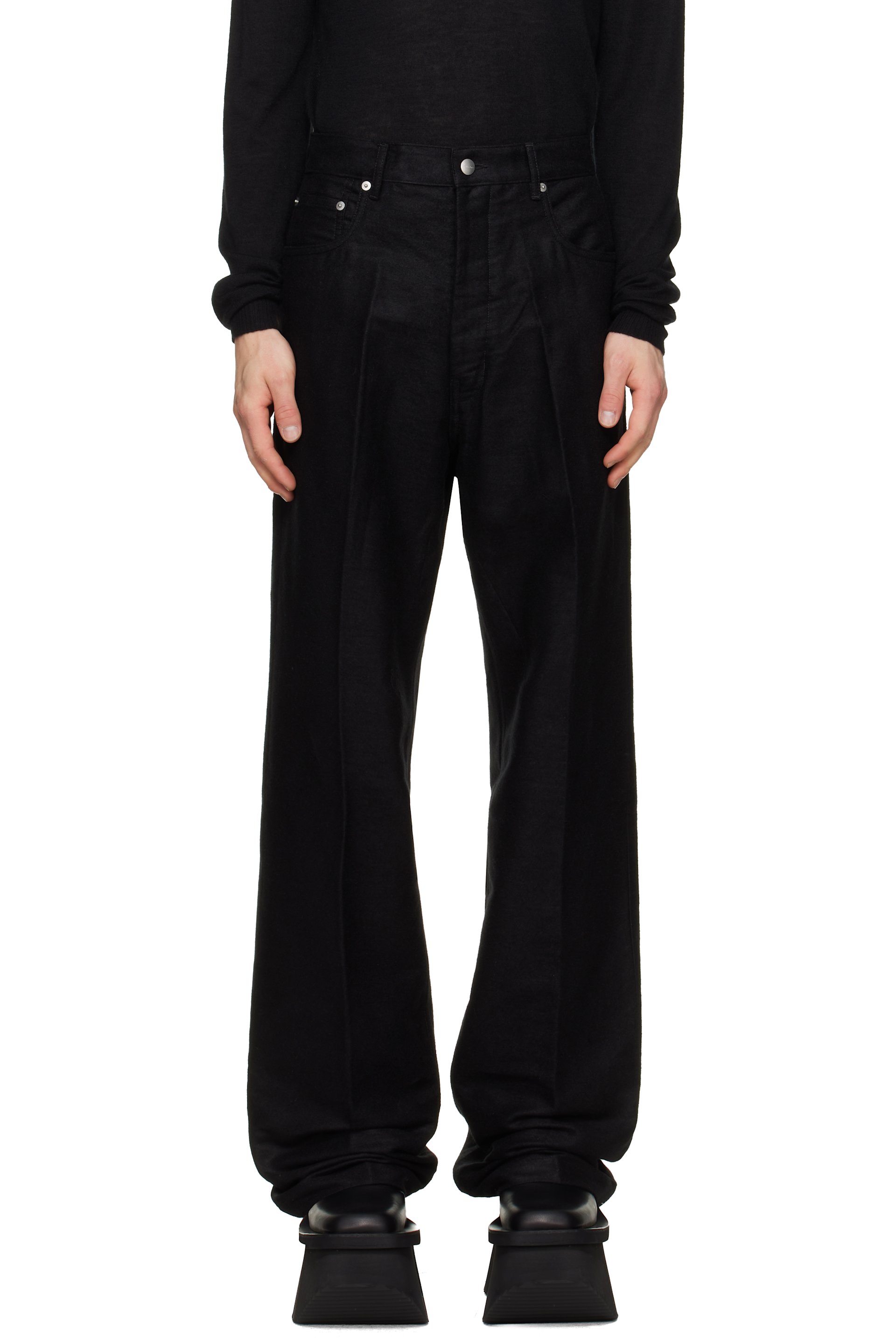 Rick Owens - Black Tower Geth Jeans