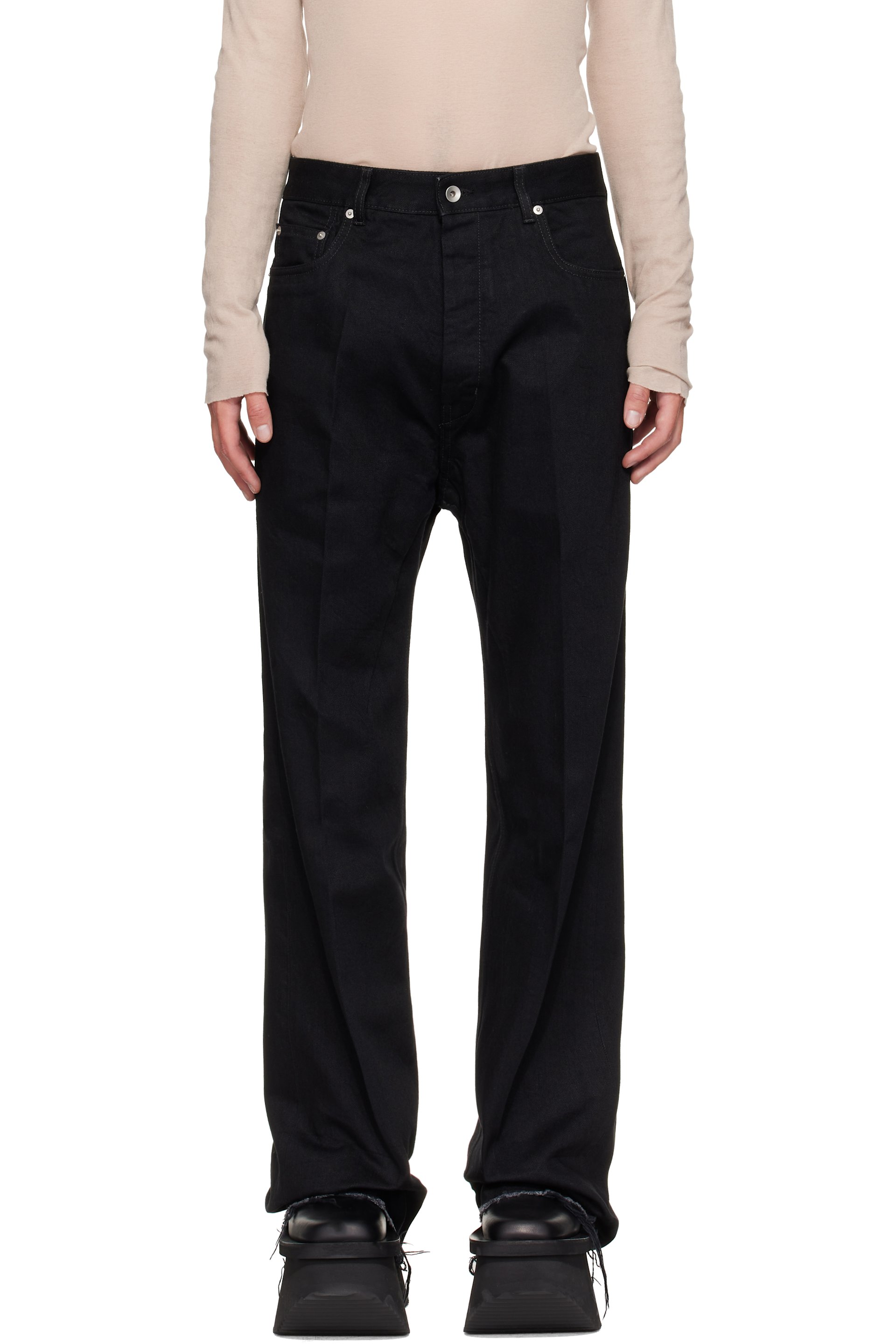 Rick Owens - Black Tower Geth Jeans
