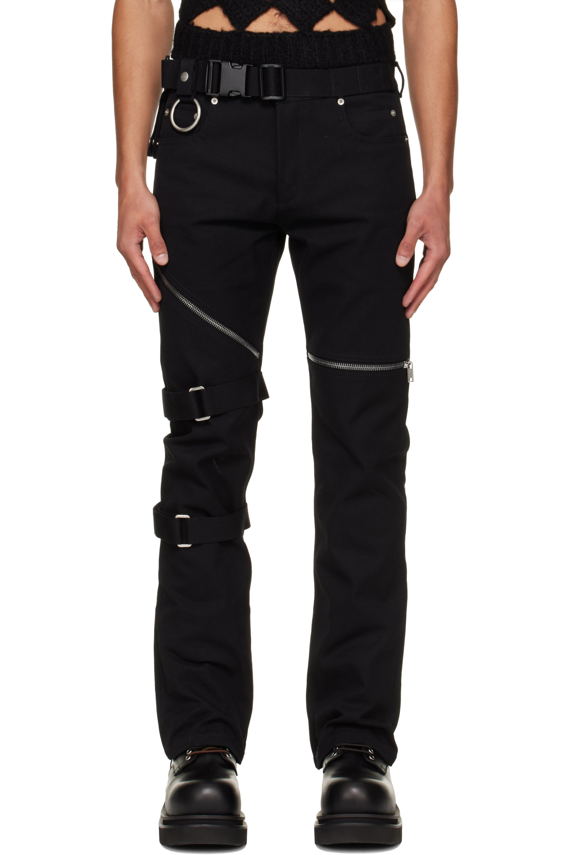 Rick Owens - Black Tower Ryder Trousers