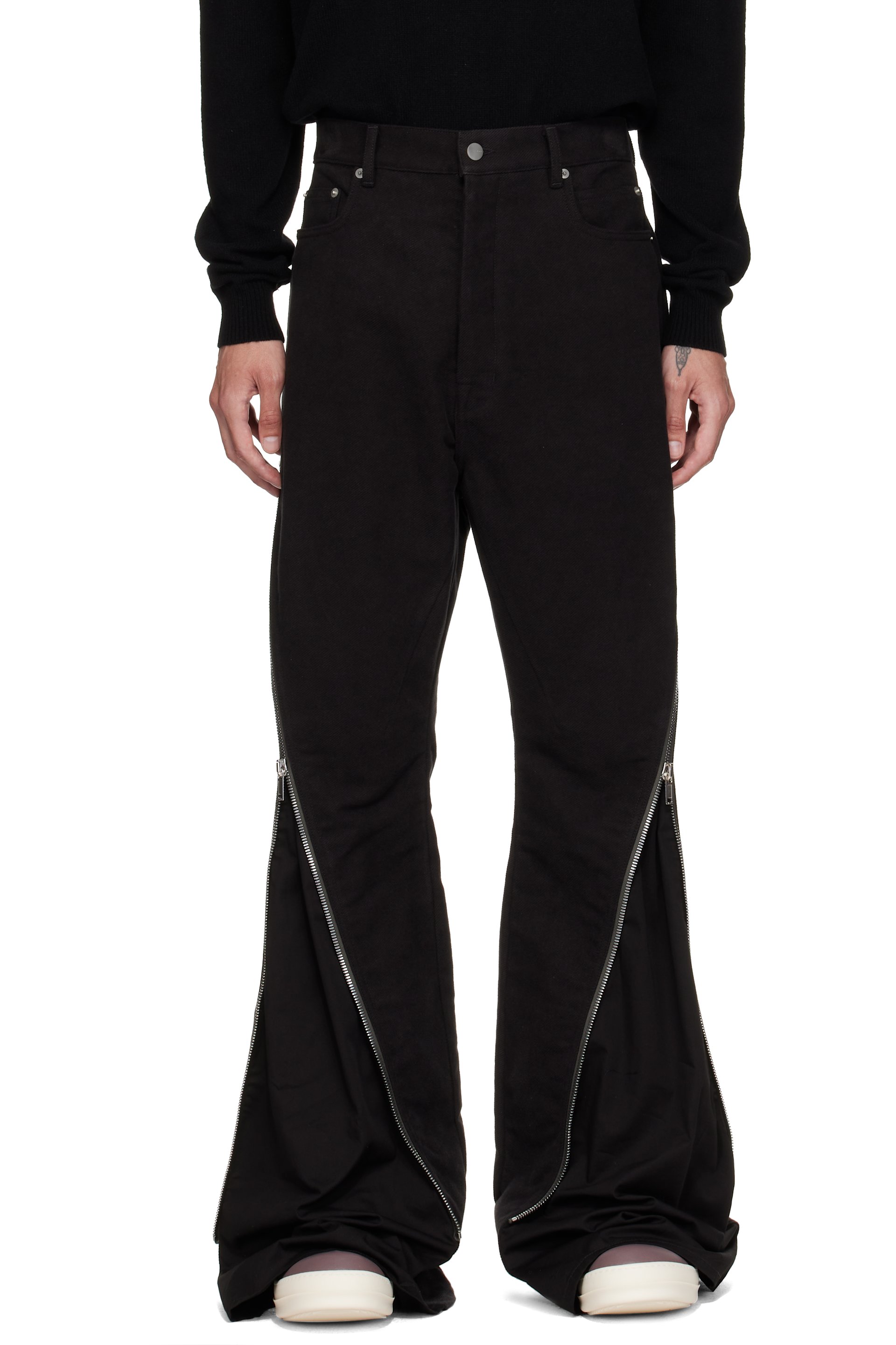 Rick Owens - Pantalon Bolan Banana noir - Tower