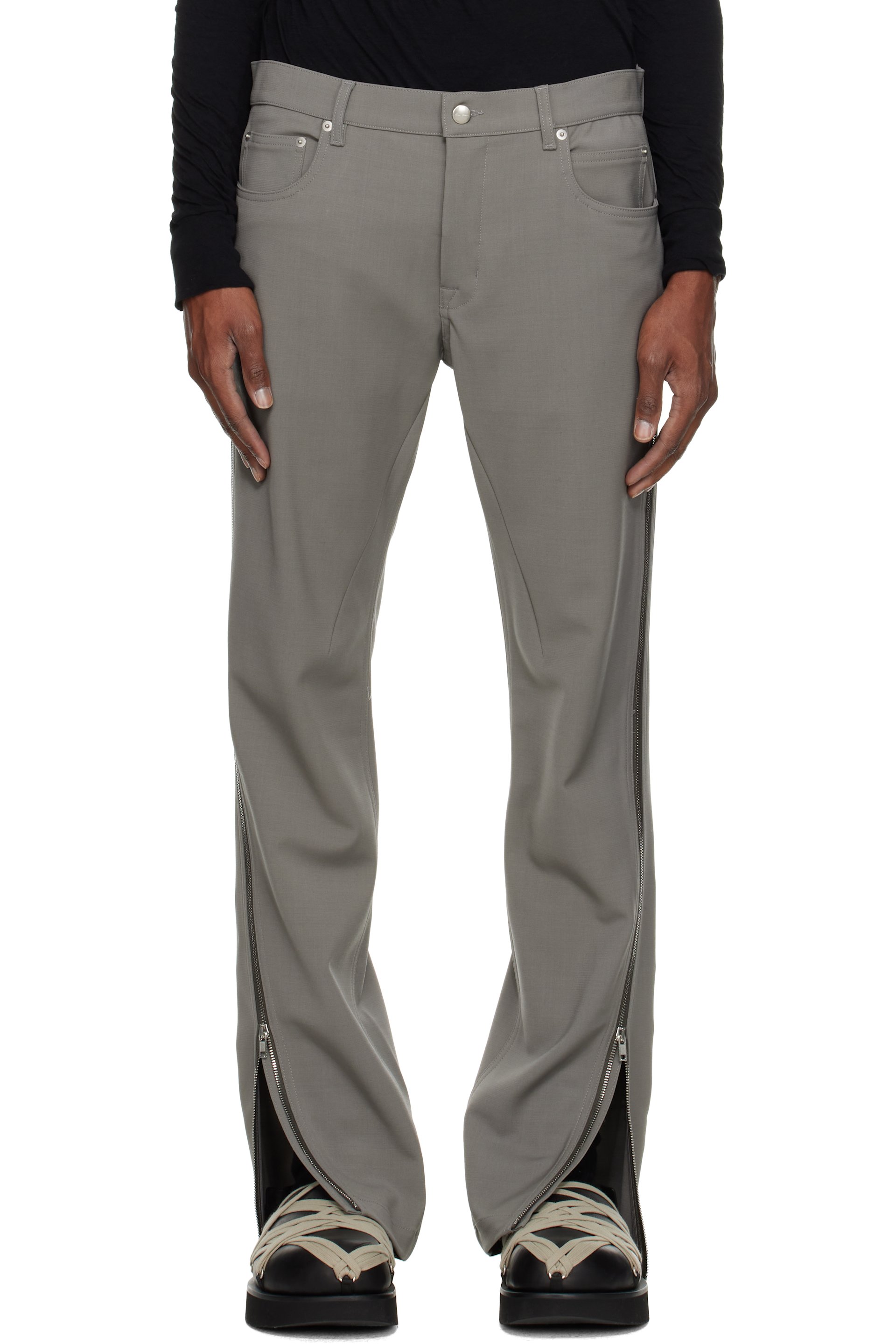 Rick Owens - Gray Tower Vega Trousers
