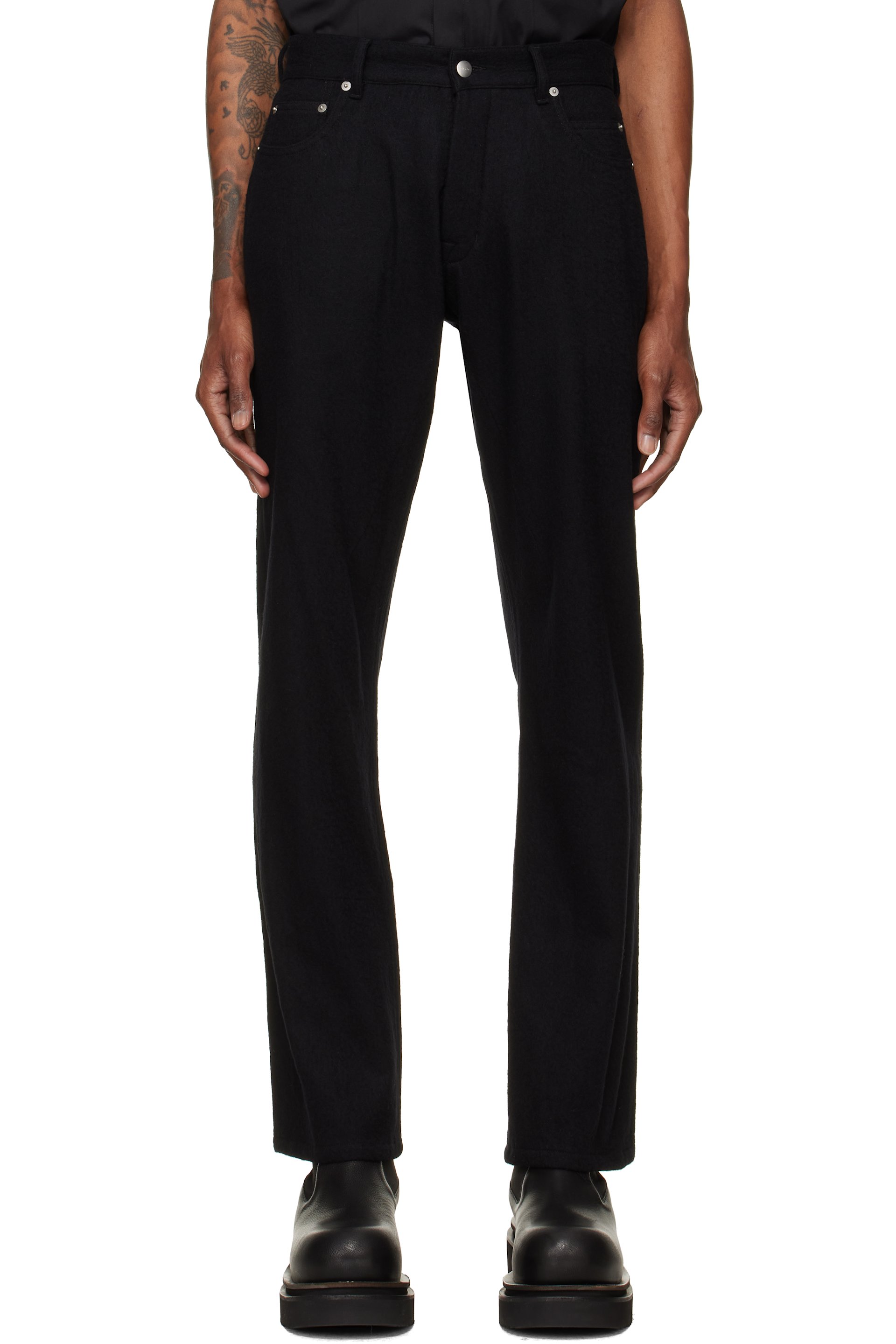 Rick Owens - Black Tower Kurdt Trousers