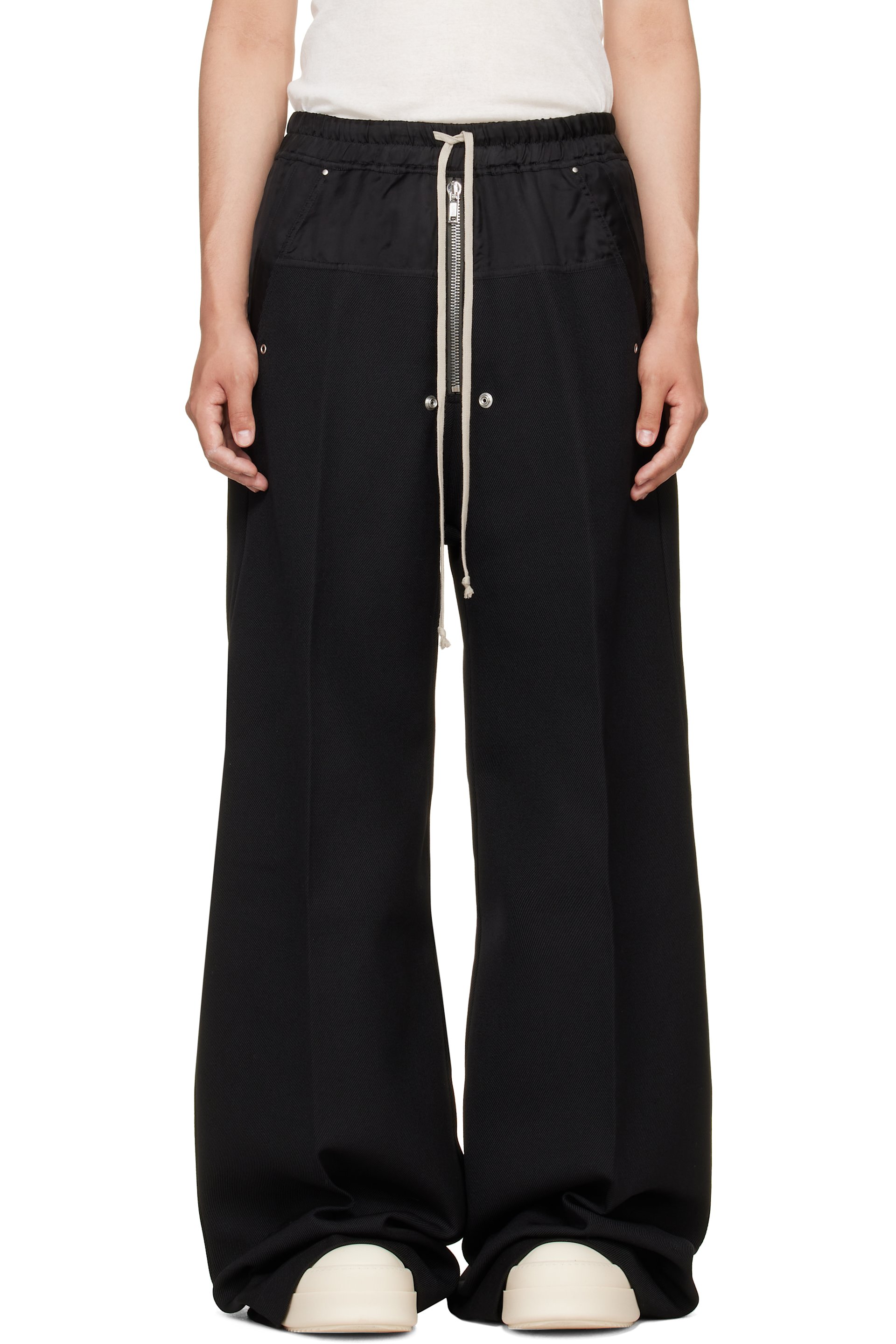Rick Owens - Black Tower Wide Bela Trousers