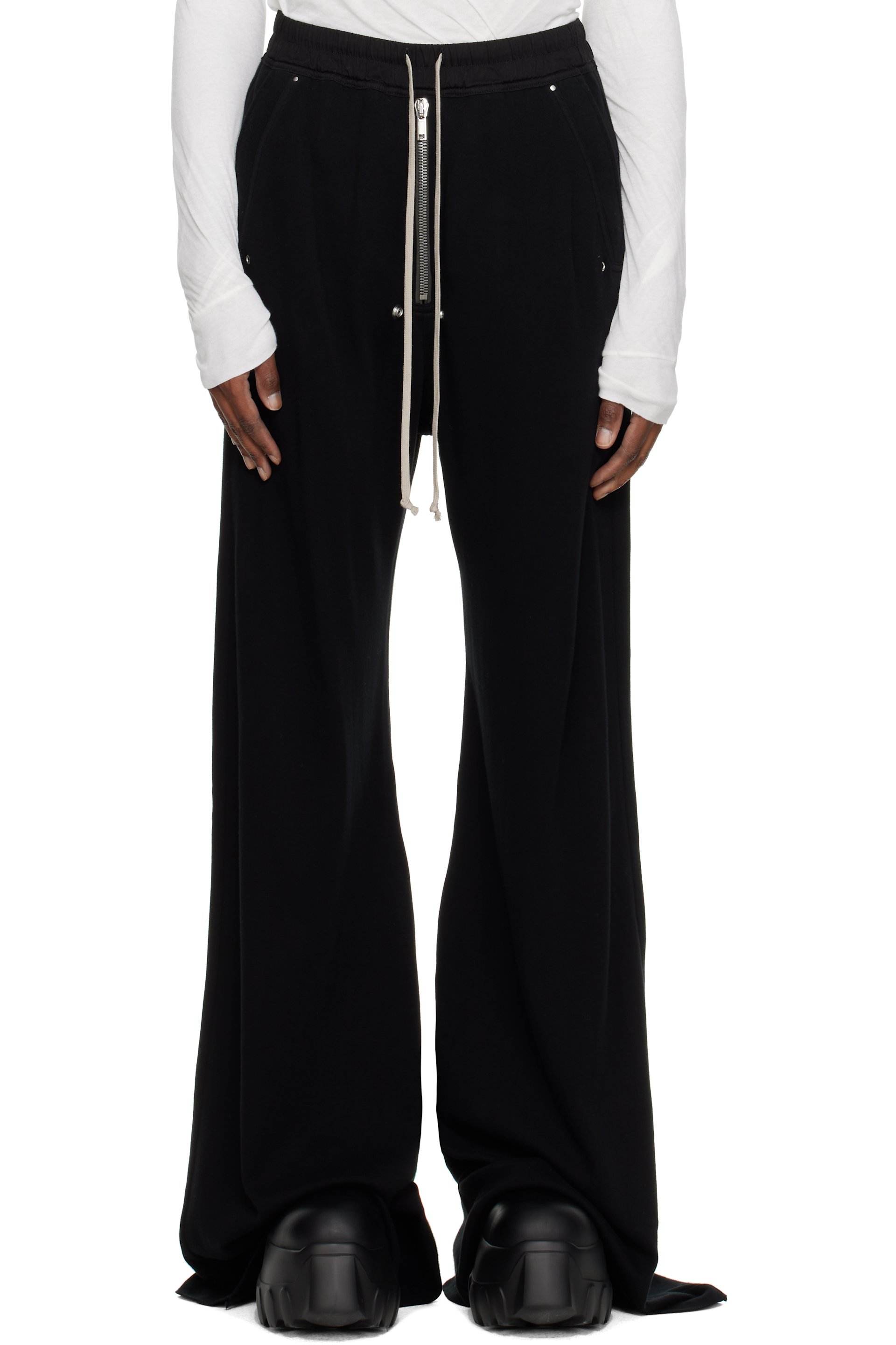 Rick Owens - Black Tower Wide Bela Trousers
