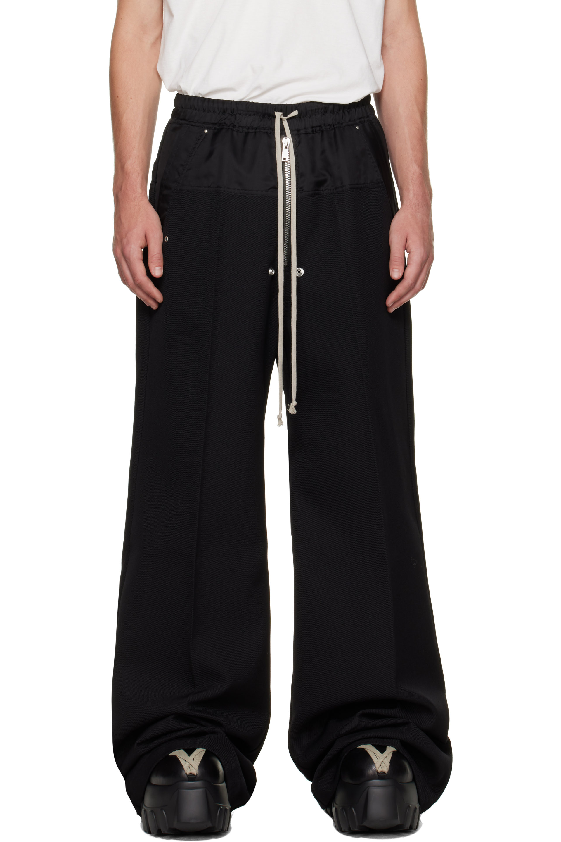 Rick Owens - Black Tower Wide Bela Trousers