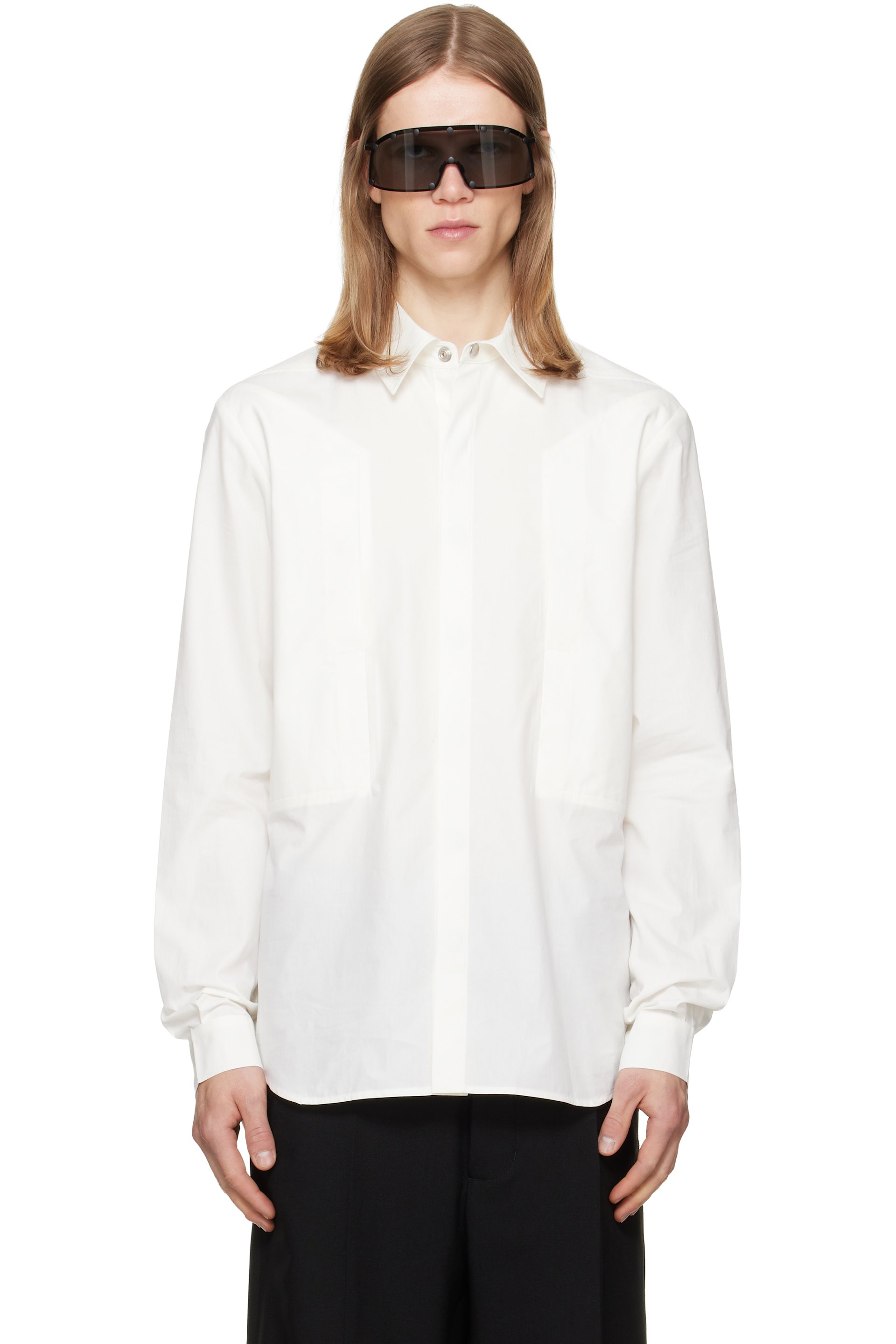 Rick Owens - Off-White Tower Fogpocket Overshirt
