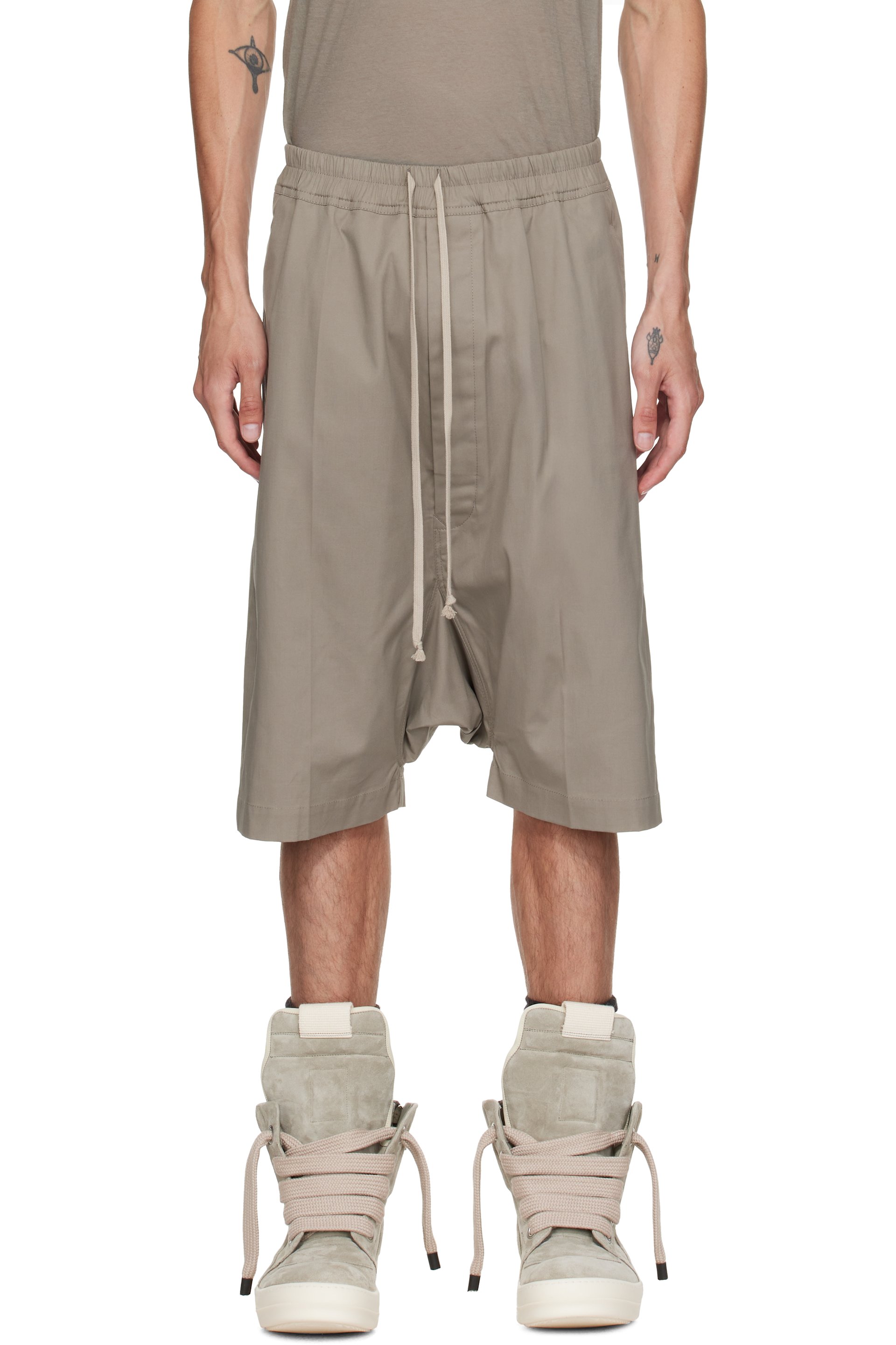 Rick Owens - Short Pods taupe - Tower