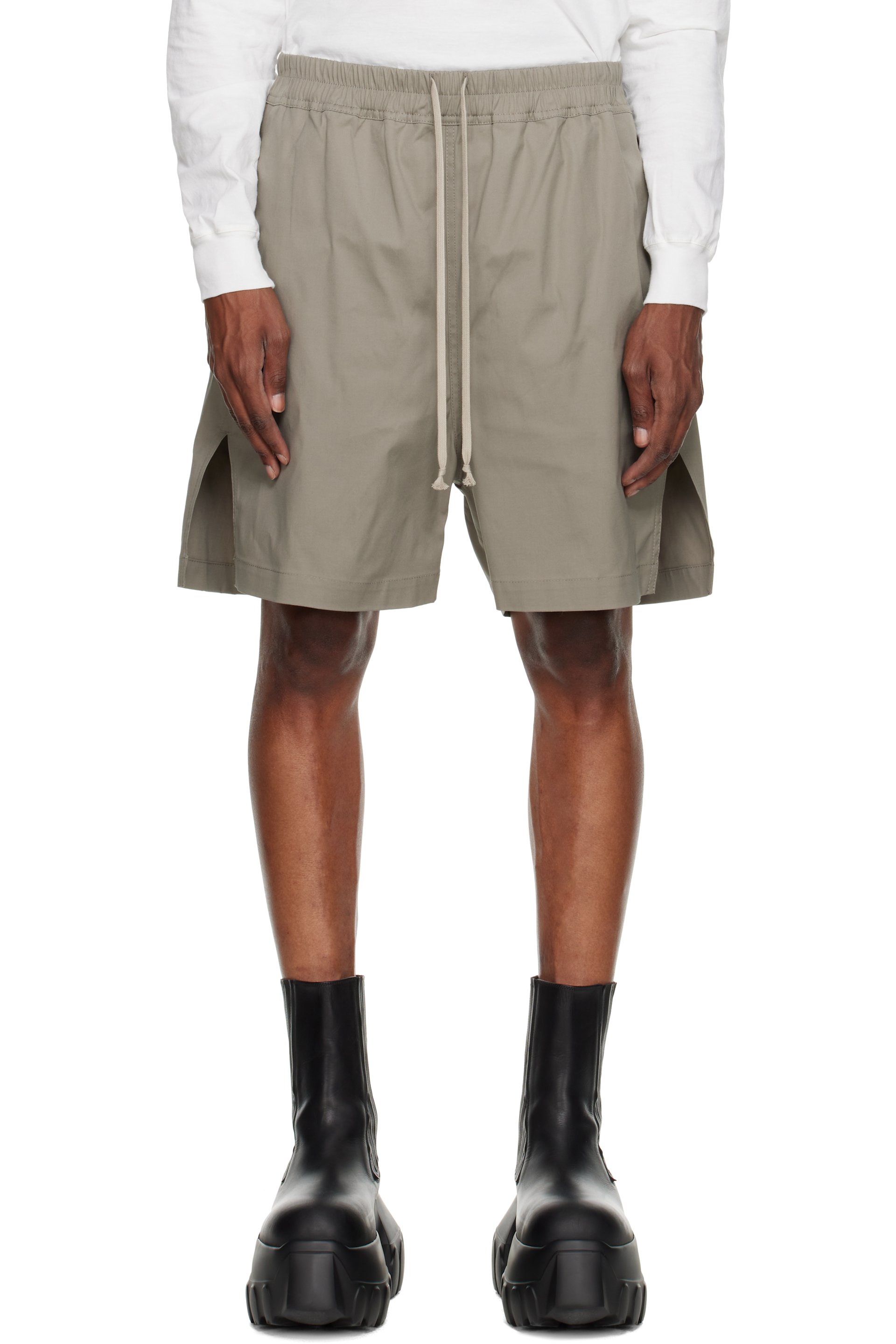 Rick Owens - Taupe Tower Boxers Shorts