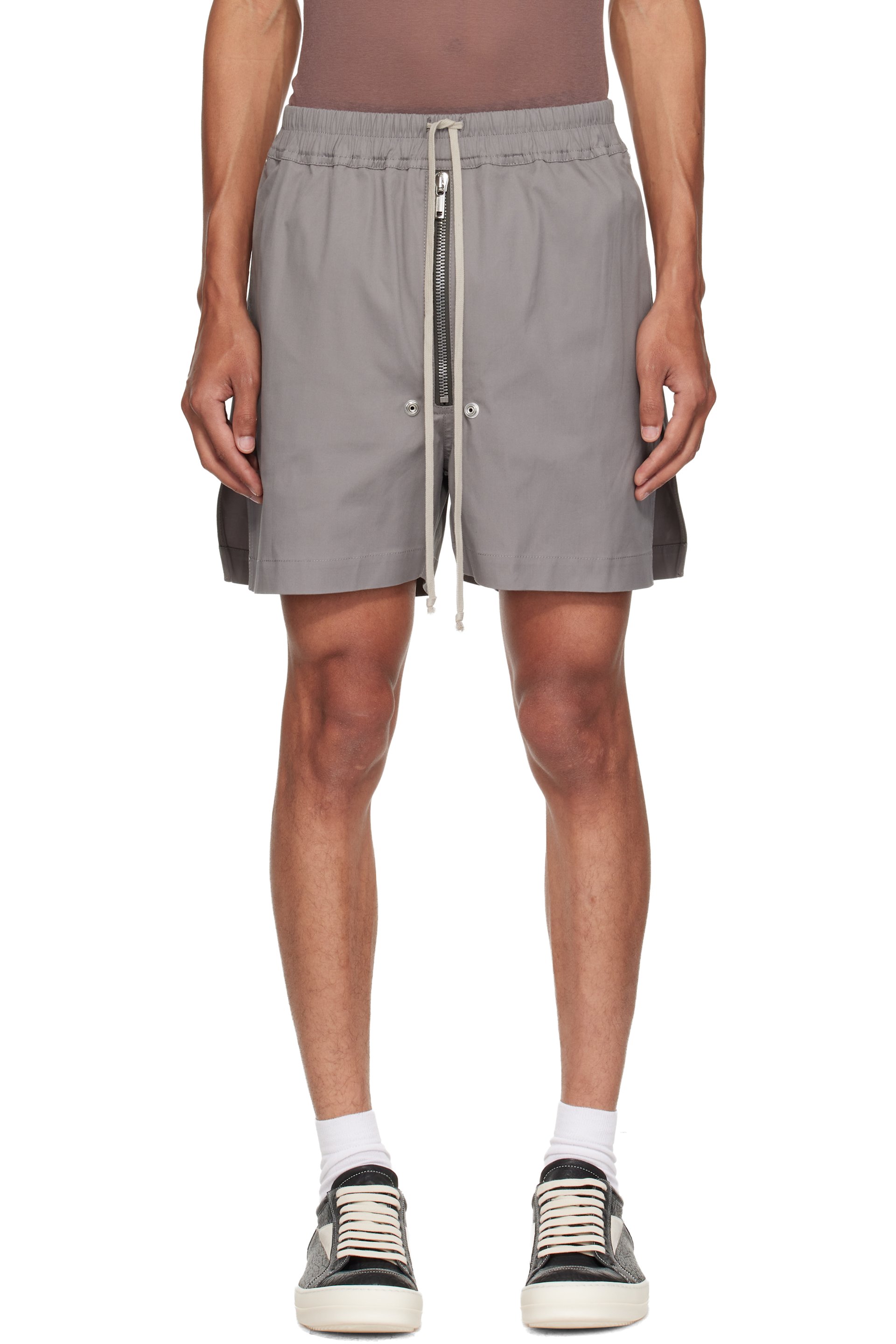 Rick Owens - Gray Tower Bela Boxers Shorts