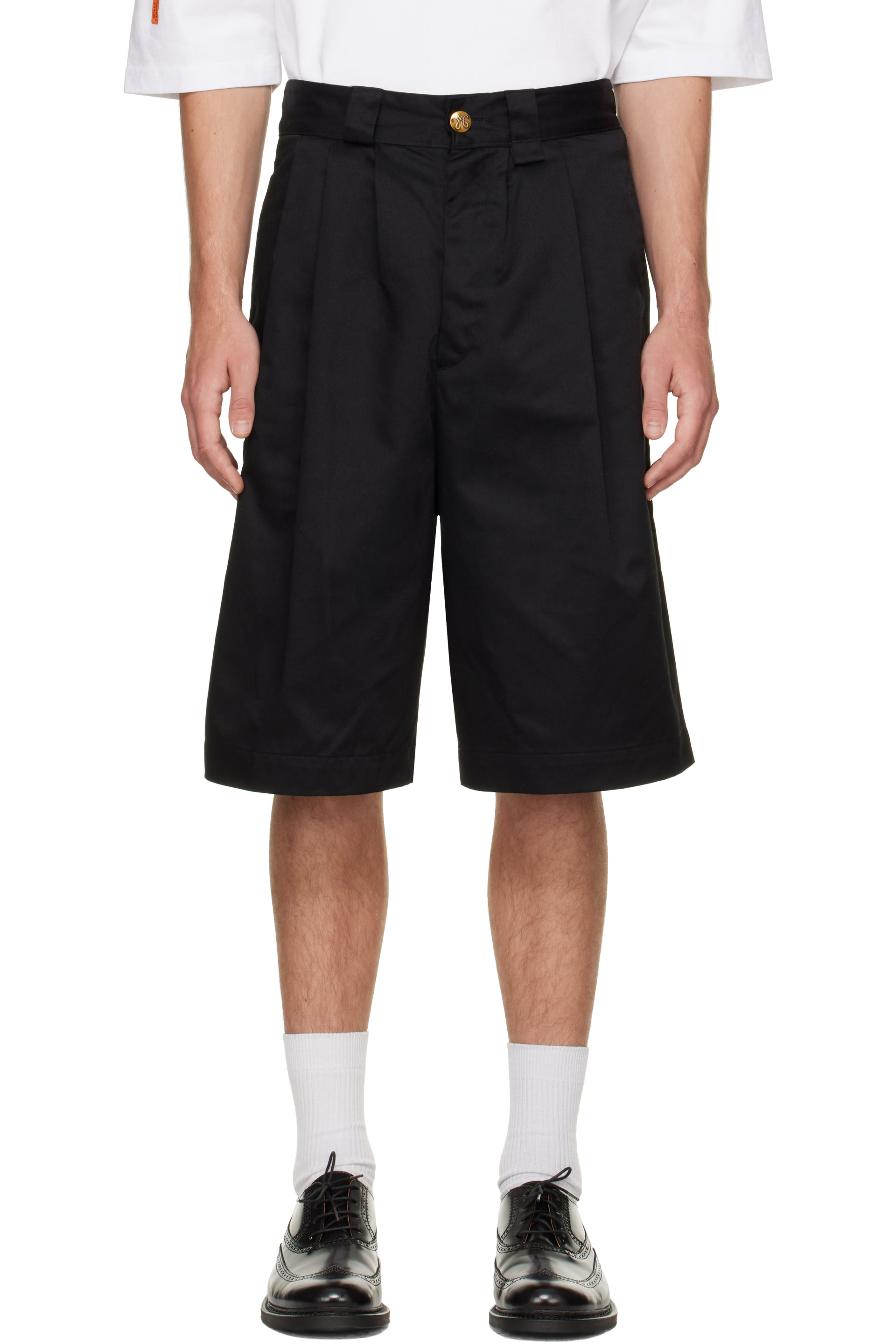 WILLY CHAVARRIA - Black Borracho Shorts