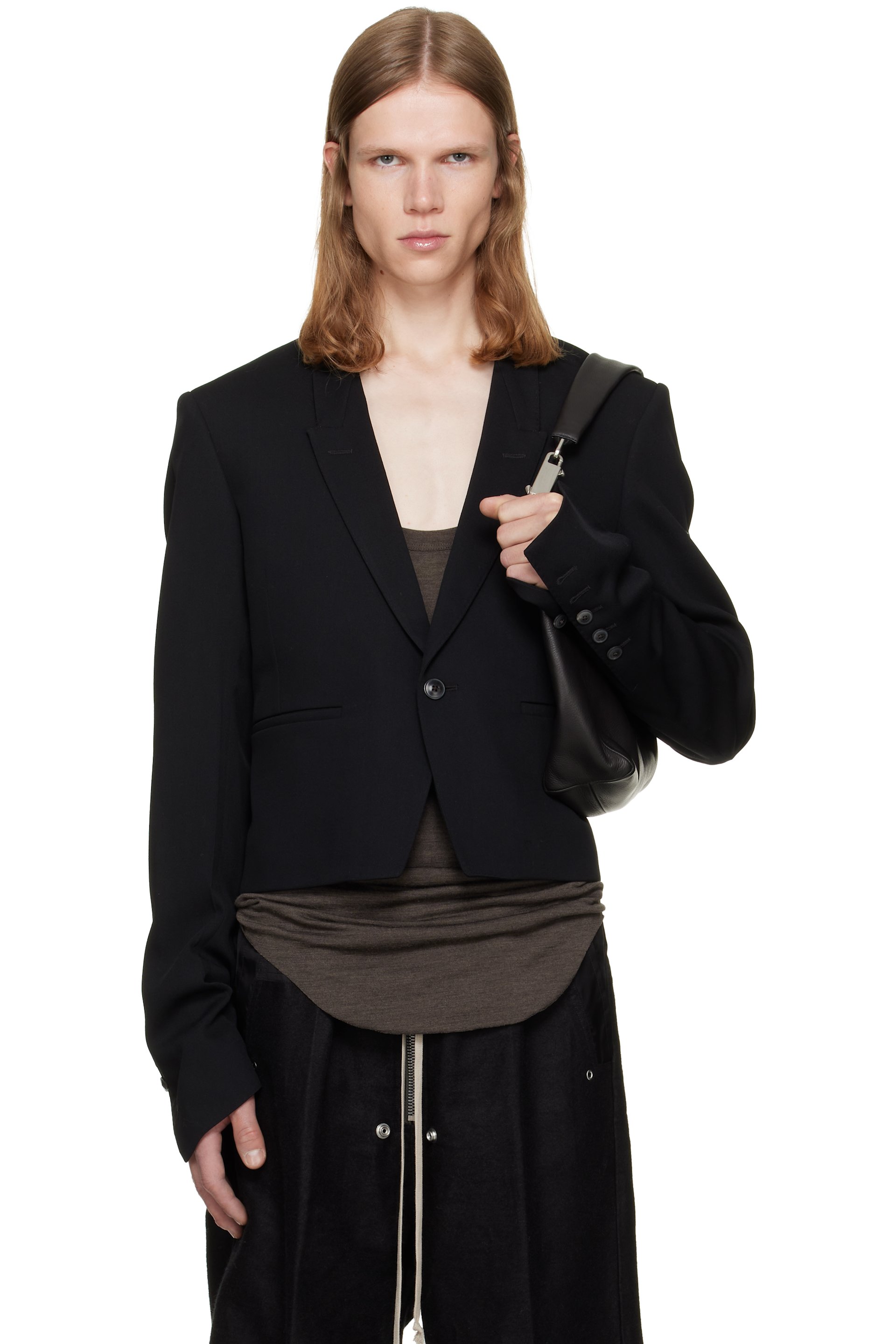Rick Owens - Black Tower Alice Jkt Blazer