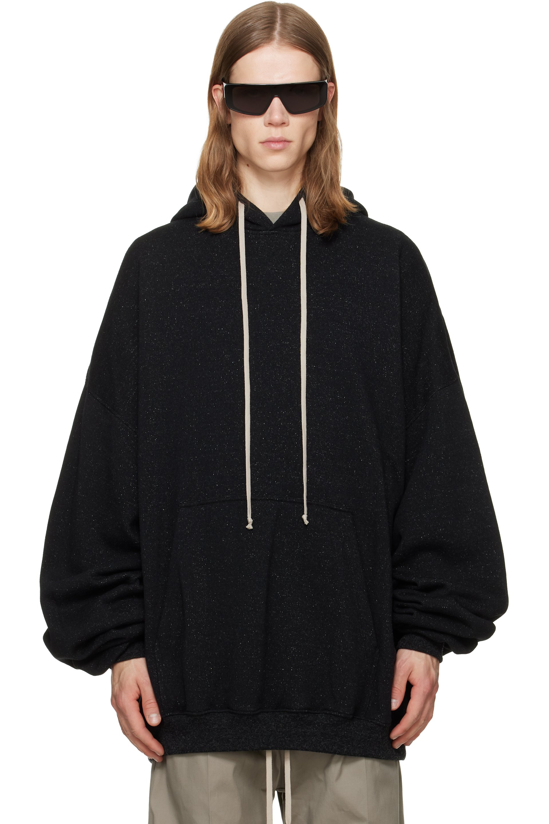 Rick Owens - Black Tower Hun Hoodie