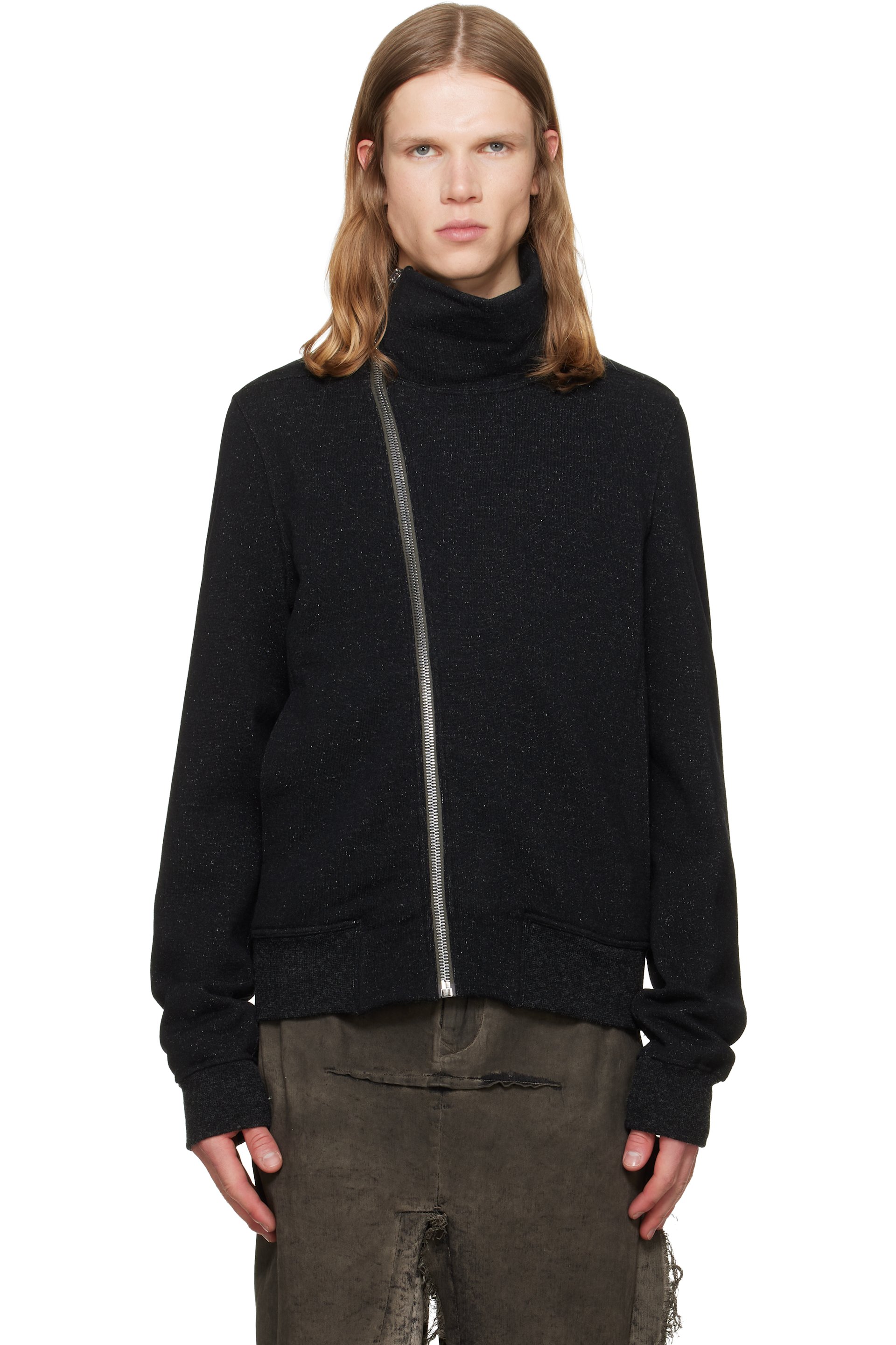 Rick Owens - Black Tower Bauhaus Jogger Track Jacket
