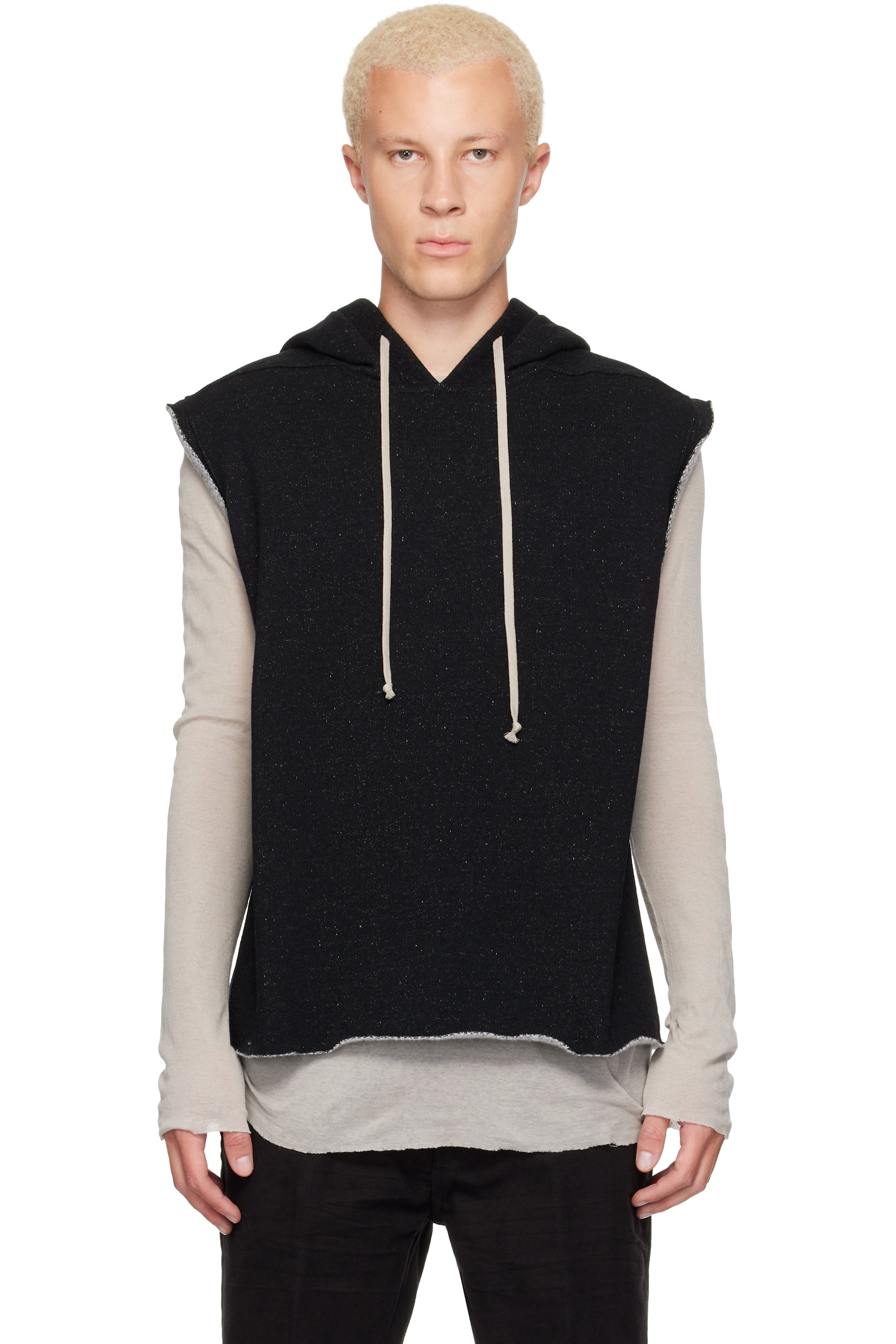Rick Owens - Black Tower RL Hoodie