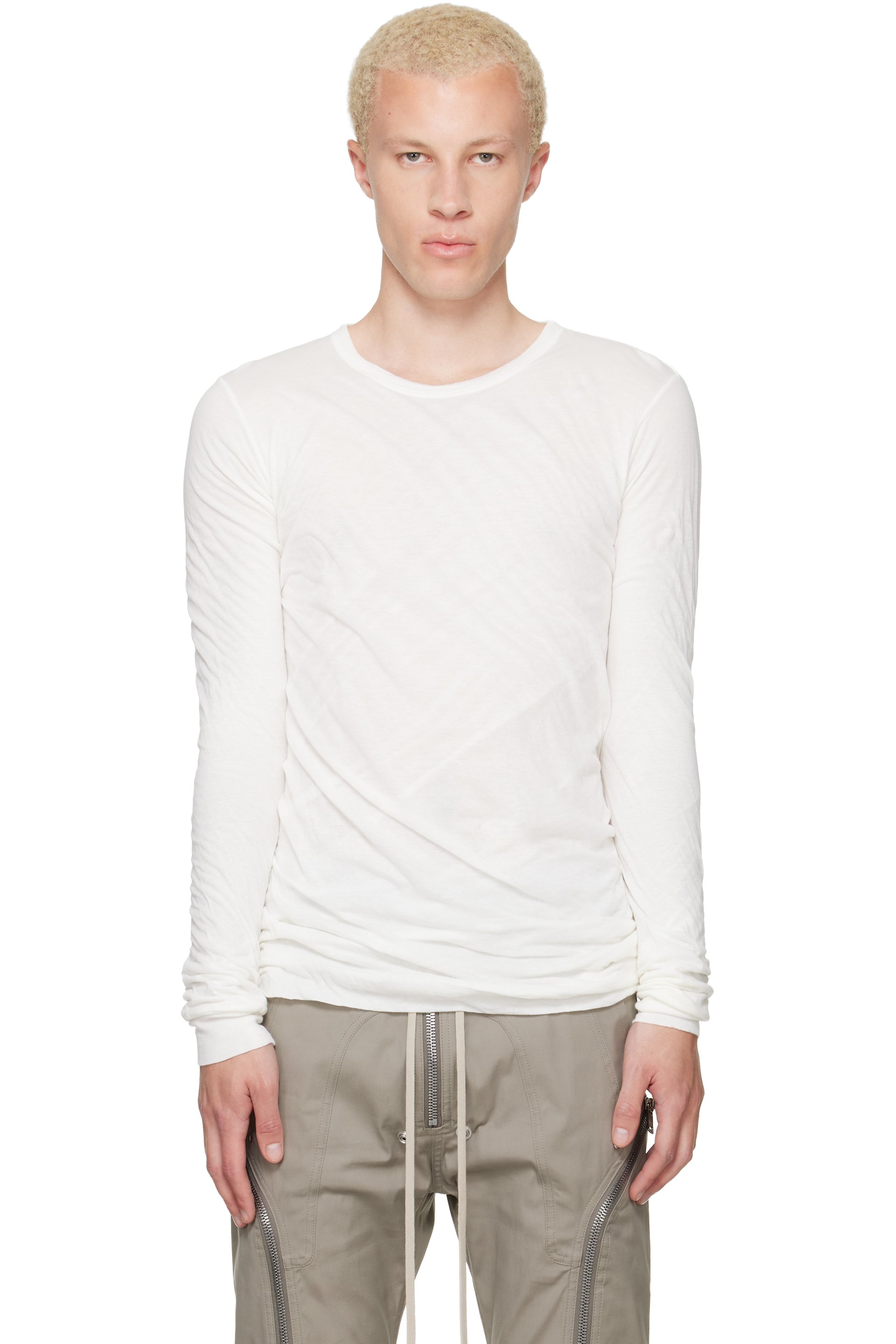 Rick Owens - Off-White Tower Double LS T-shirt