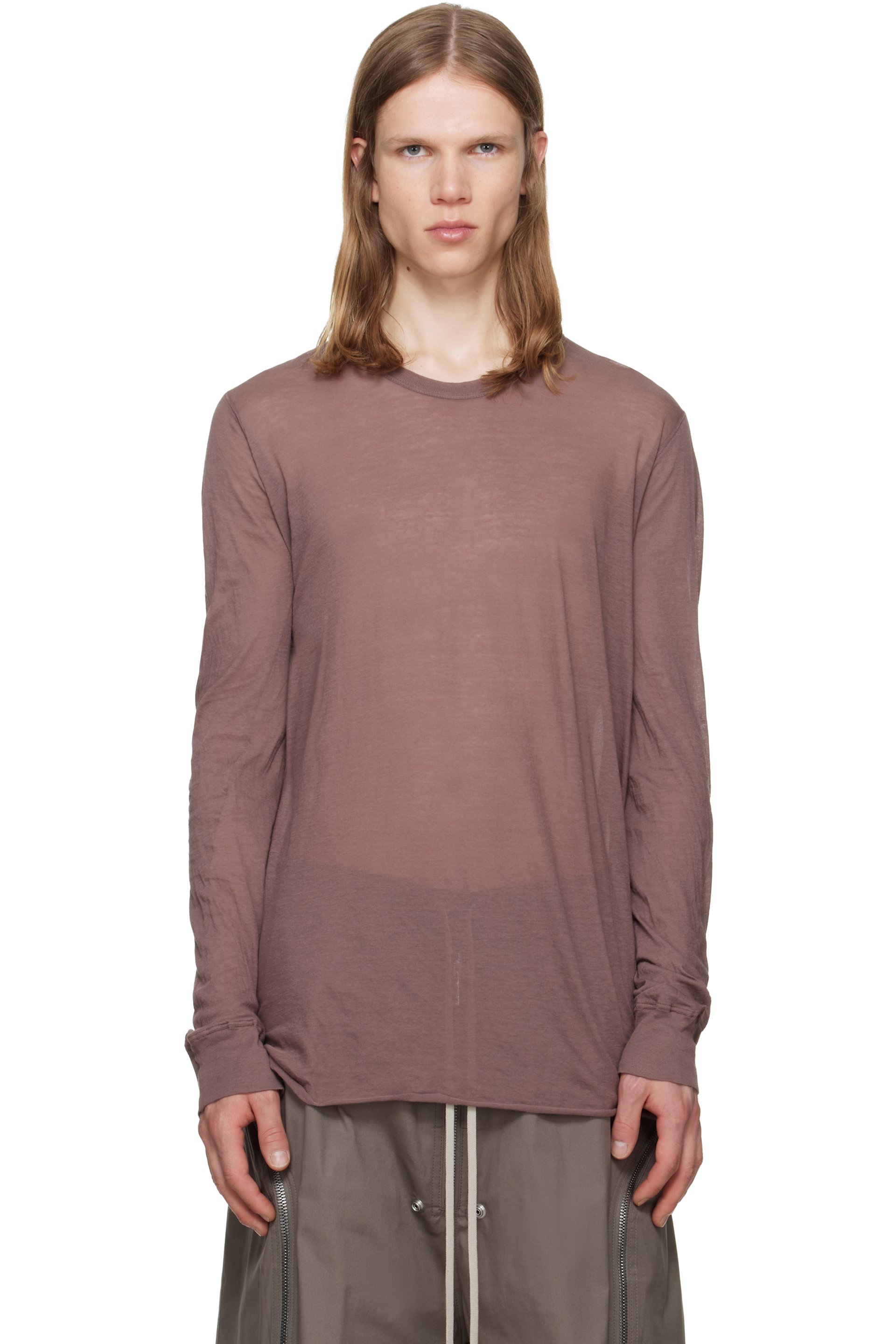 Rick Owens - Purple Tower Basic LS T-shirt