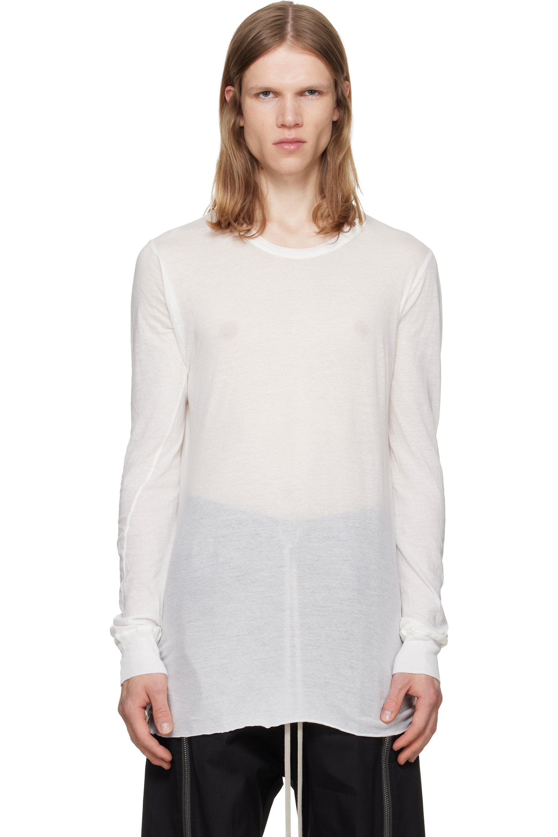 Rick Owens - Off-White Tower Basic LS T-shirt