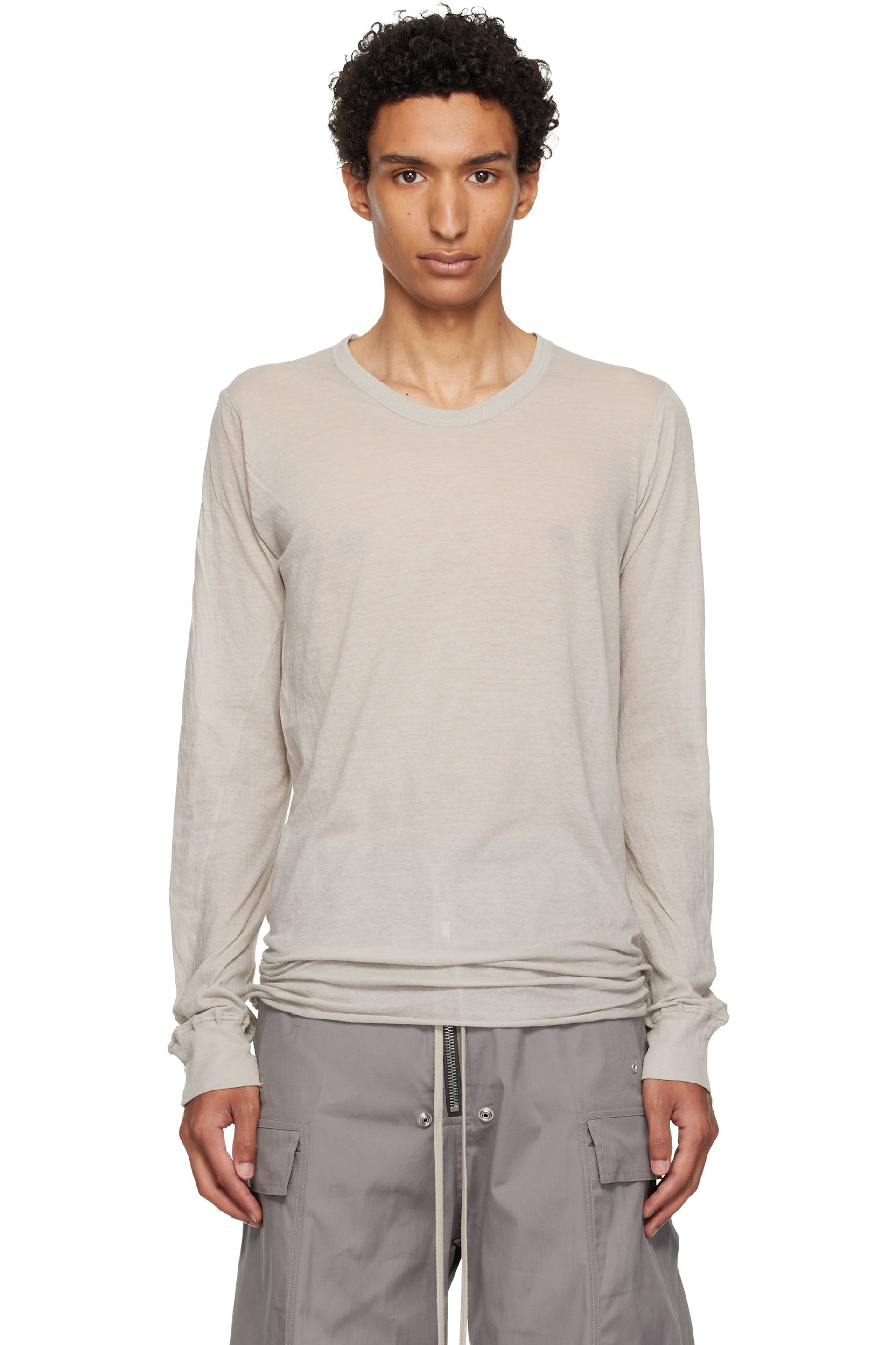 Rick Owens - Off-White Tower Basic LS T-shirt