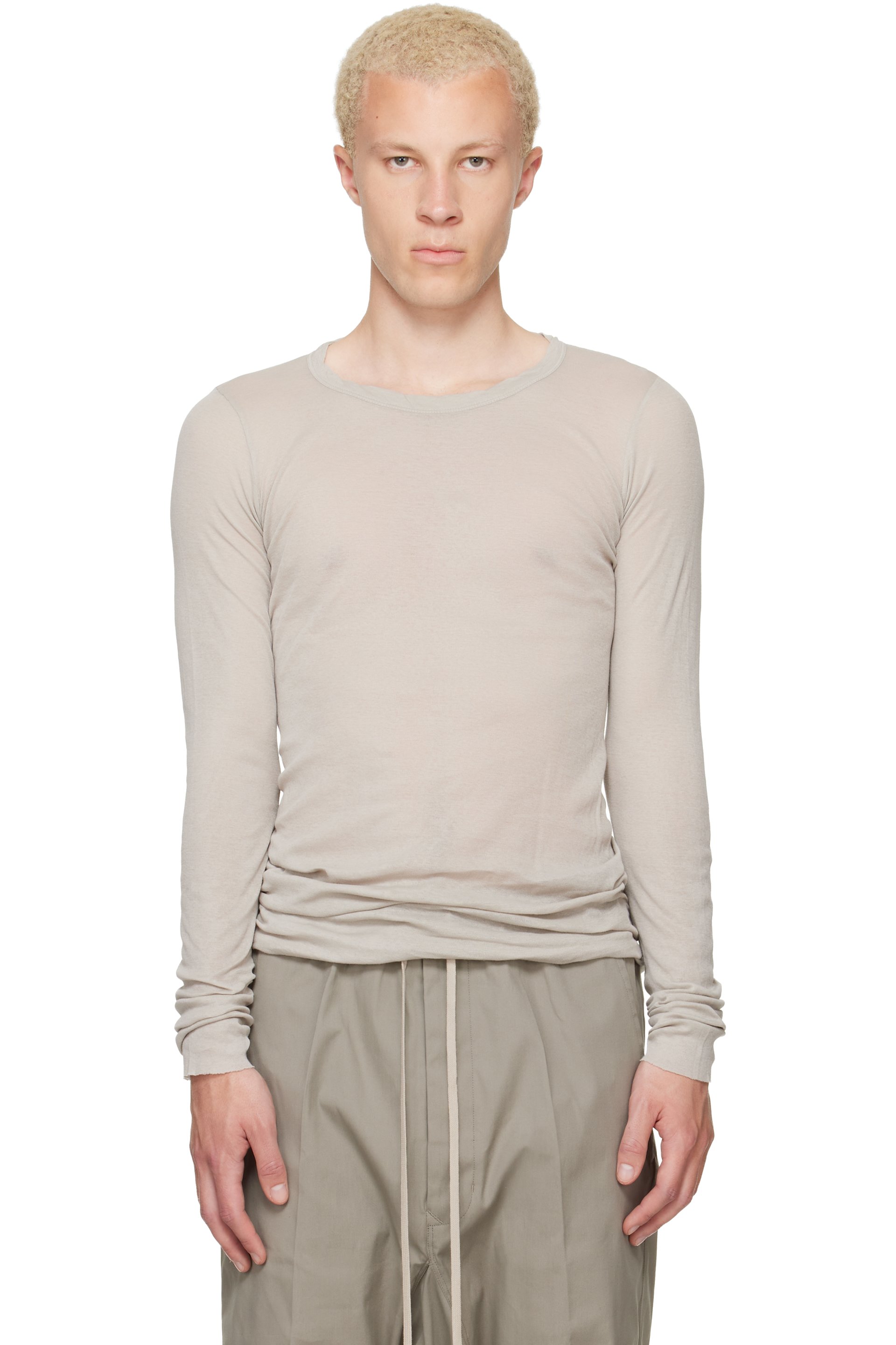 Rick Owens - Off-White Tower Rib LS T-shirt