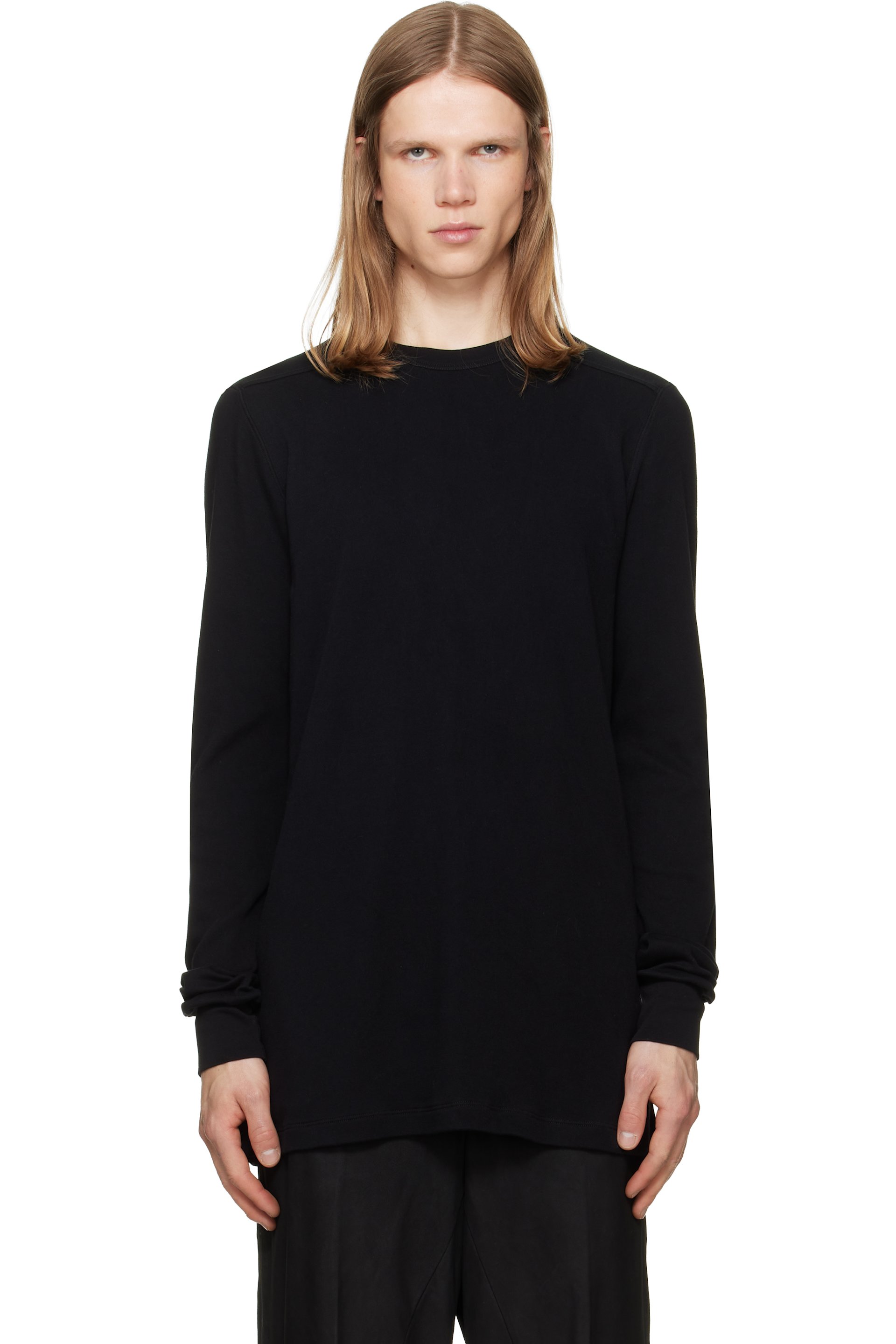 Rick Owens - Black Tower Level LS T-shirt