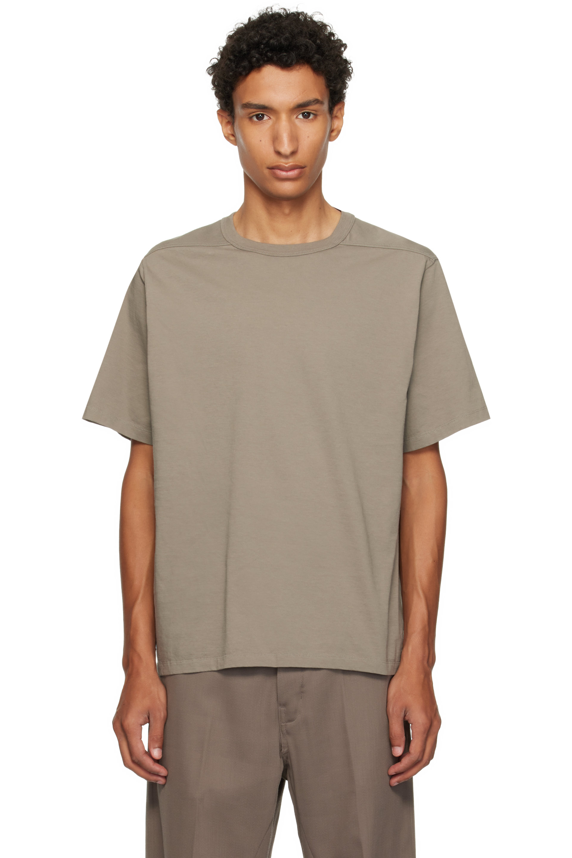 Rick Owens - Taupe Tower Brad T-shirt